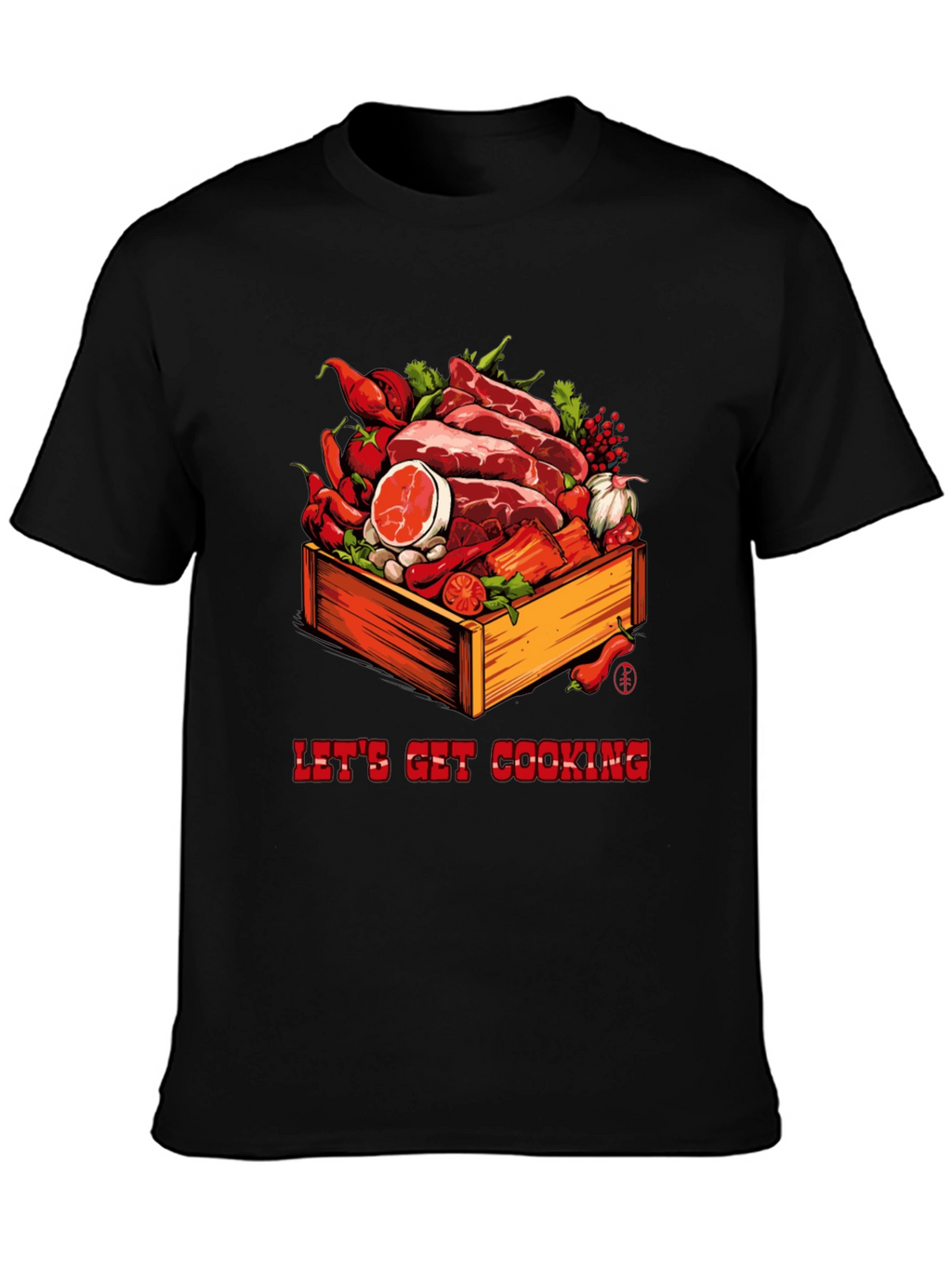 Lets Get Cooking Graphic T-Shirt