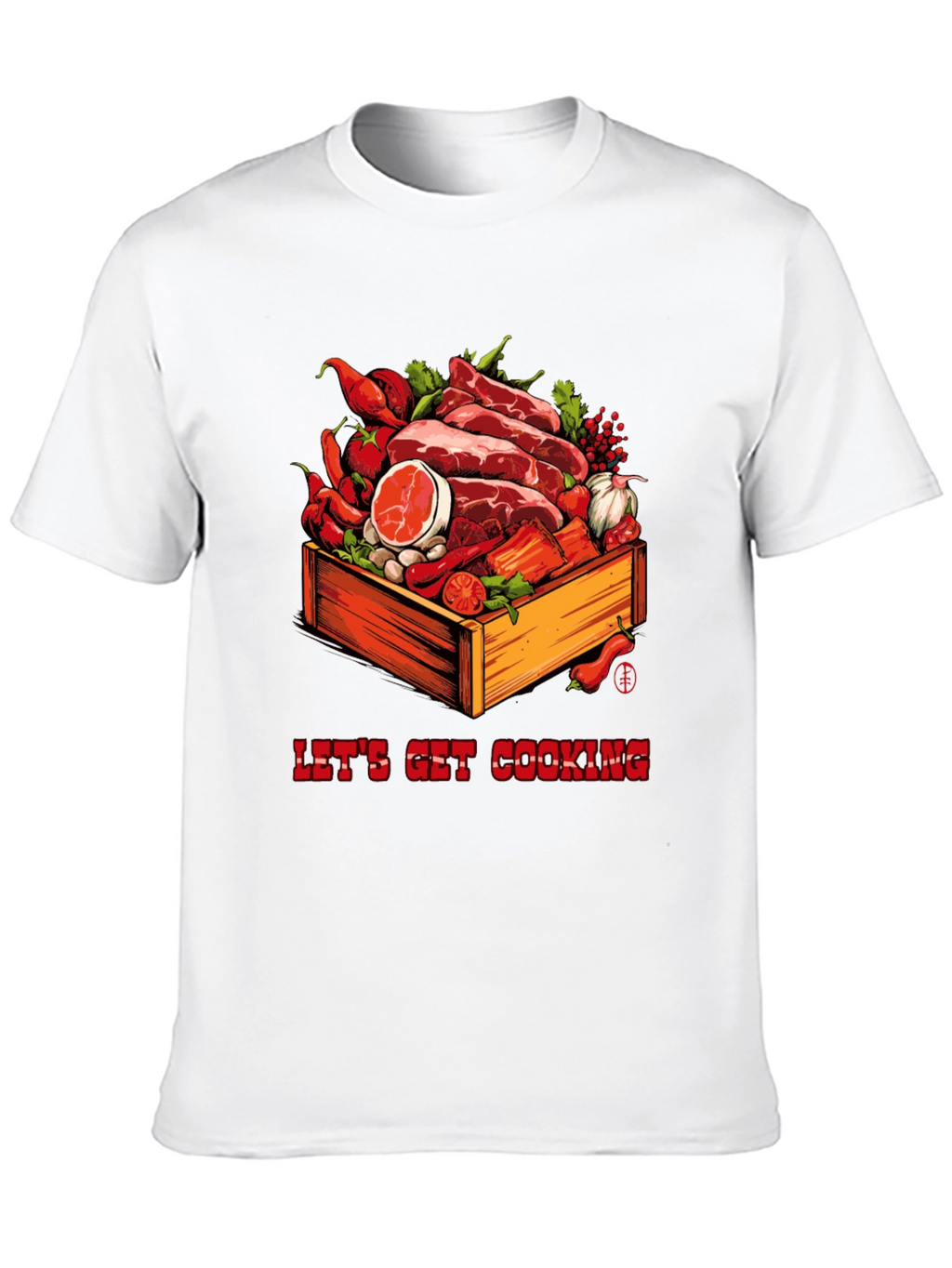 Lets Get Cooking Graphic T-Shirt