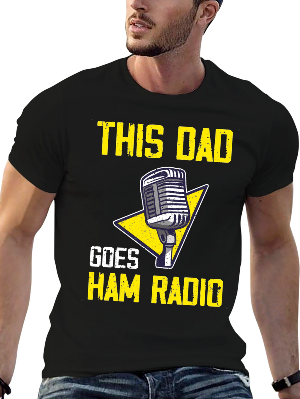 This Dad Goes Ham Radio T-Shirt