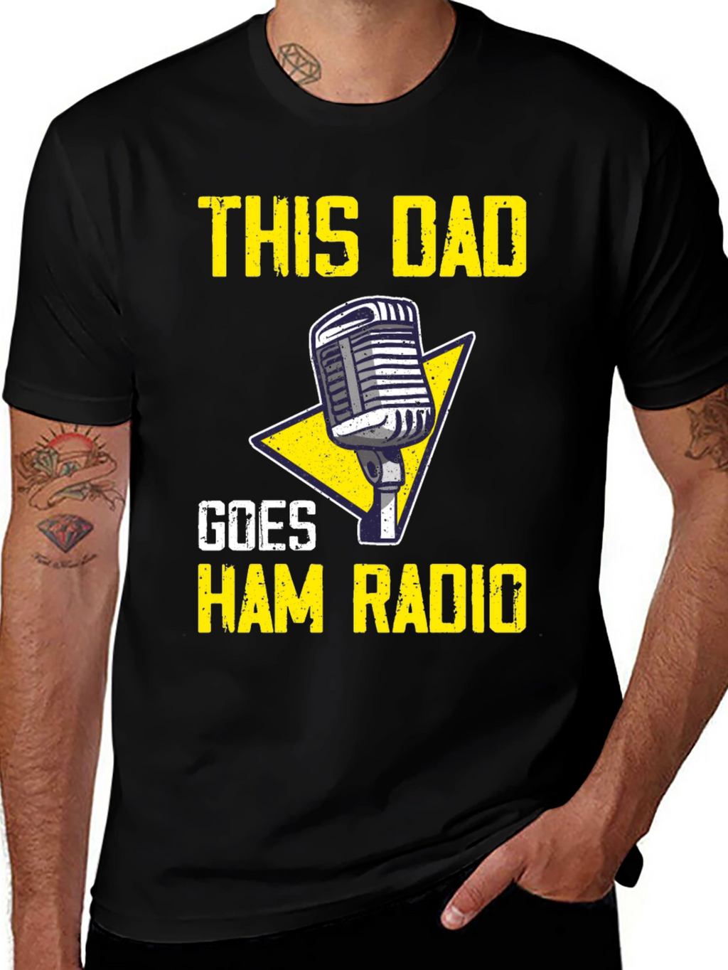 This Dad Goes Ham Radio T-Shirt