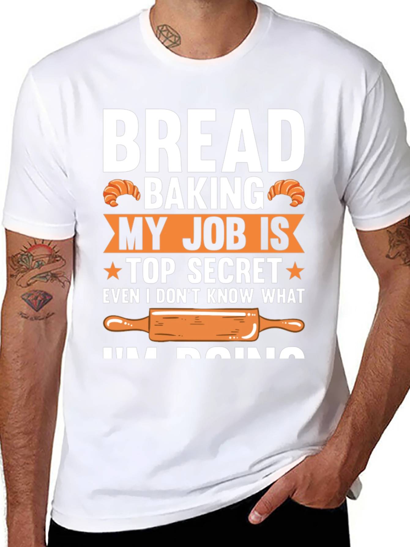 Bread Baking Top Secret T-Shirt