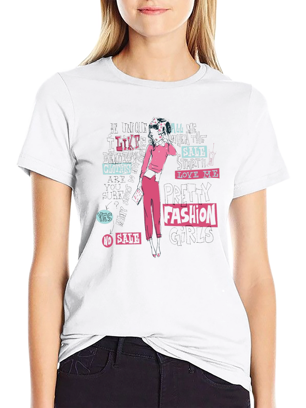 Edgy Graphic Print Black T-Shirt