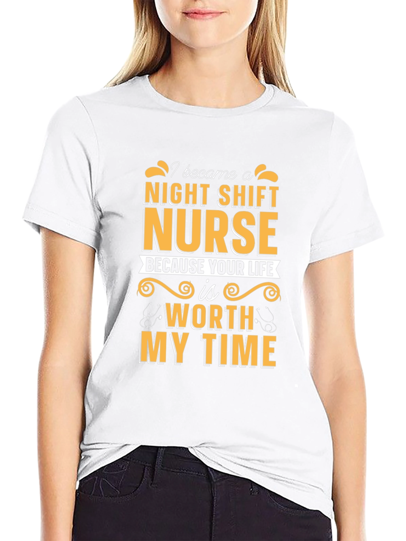 Night Shift Nurse Graphic Tee