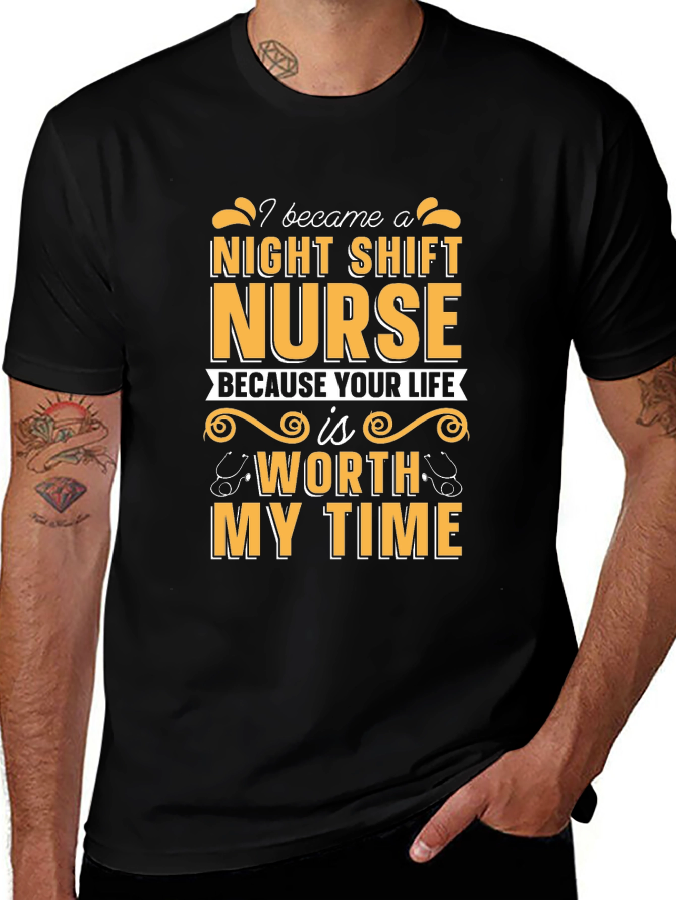Night Shift Nurse Graphic Tee