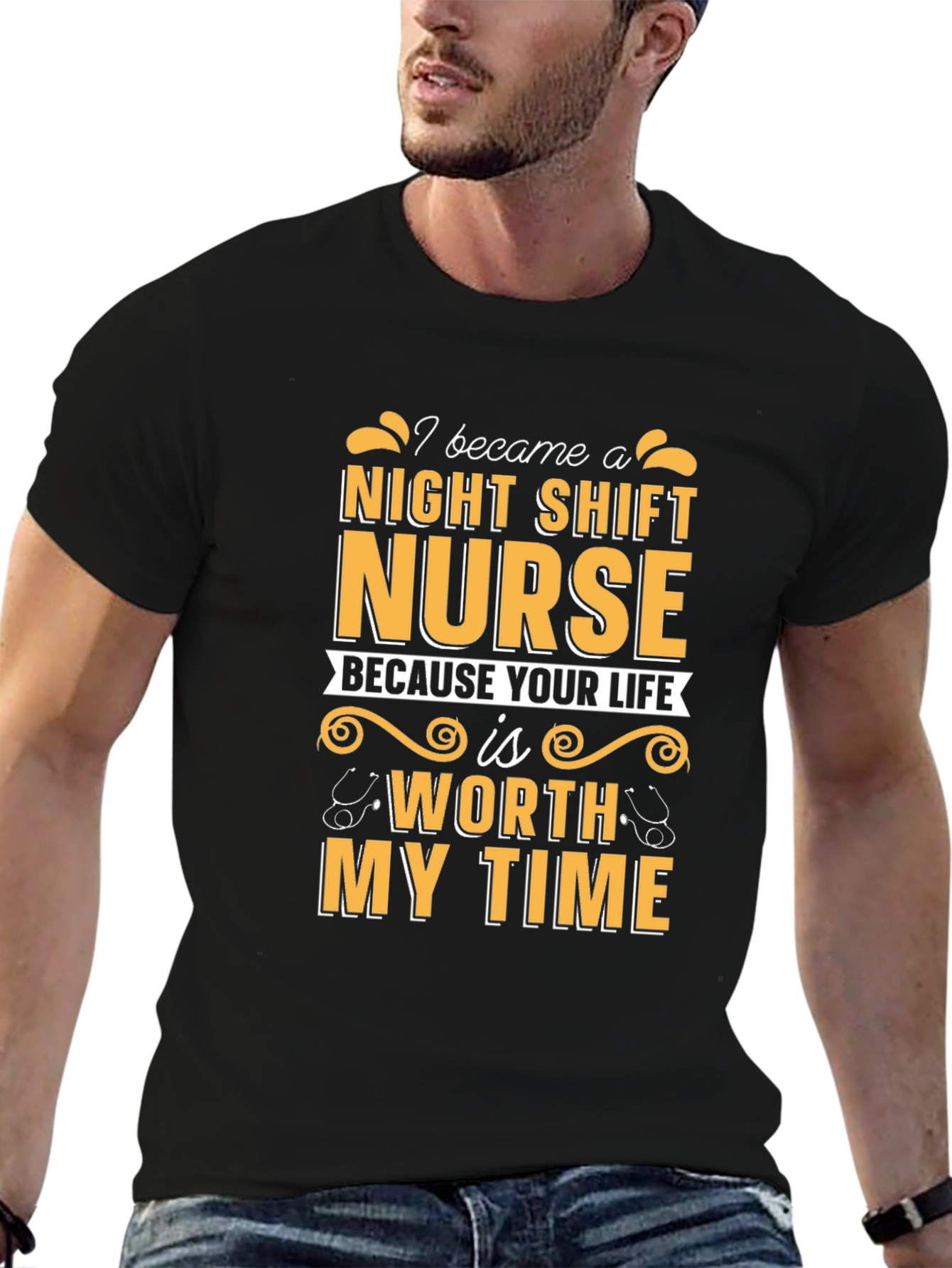 Night Shift Nurse Graphic Tee