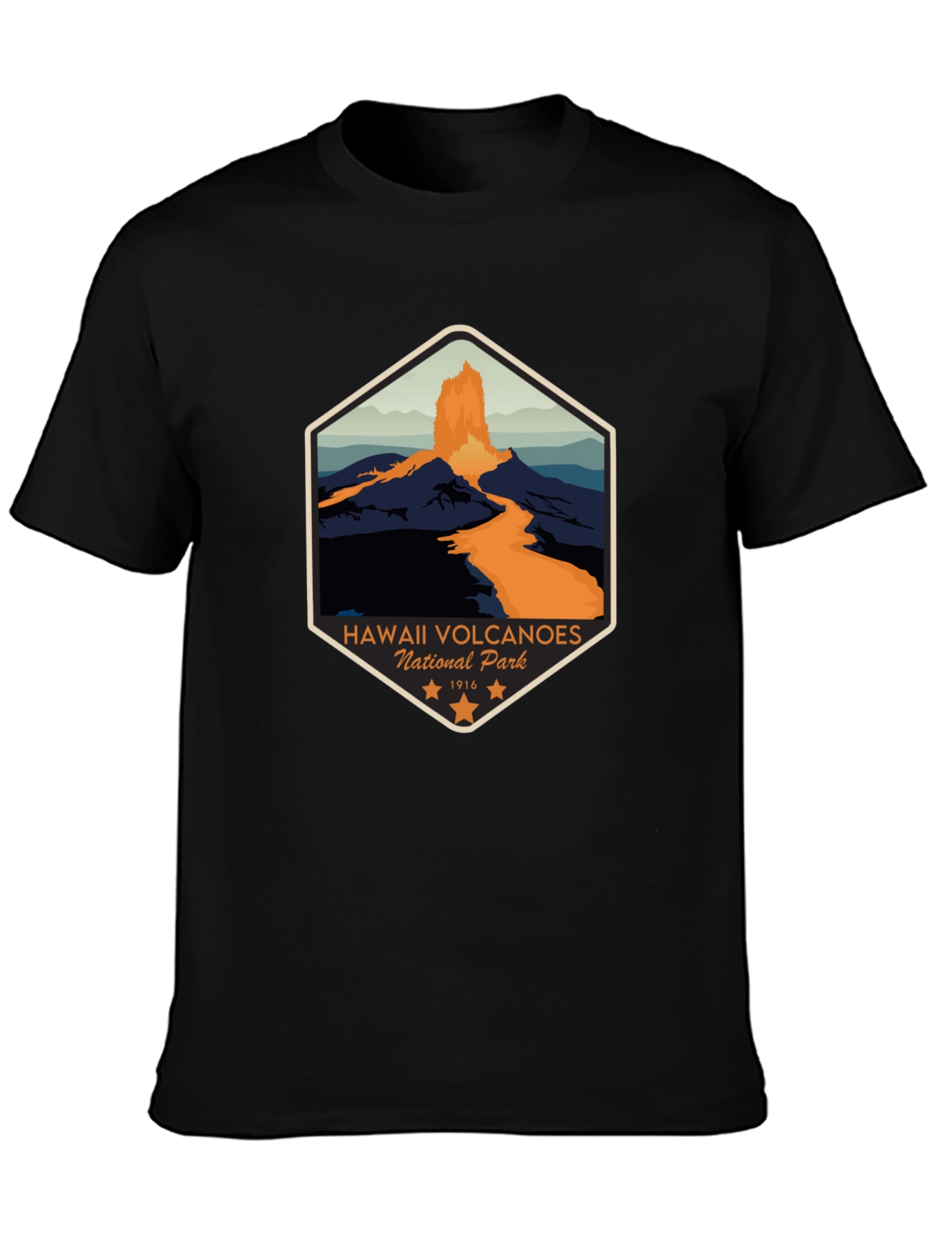Hawaii Volcanoes National Park Graphic T-Shirt