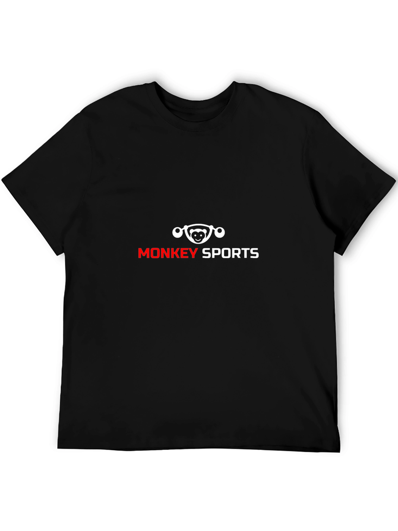 Monkey Sports Graphic T-Shirt - Casual Wear