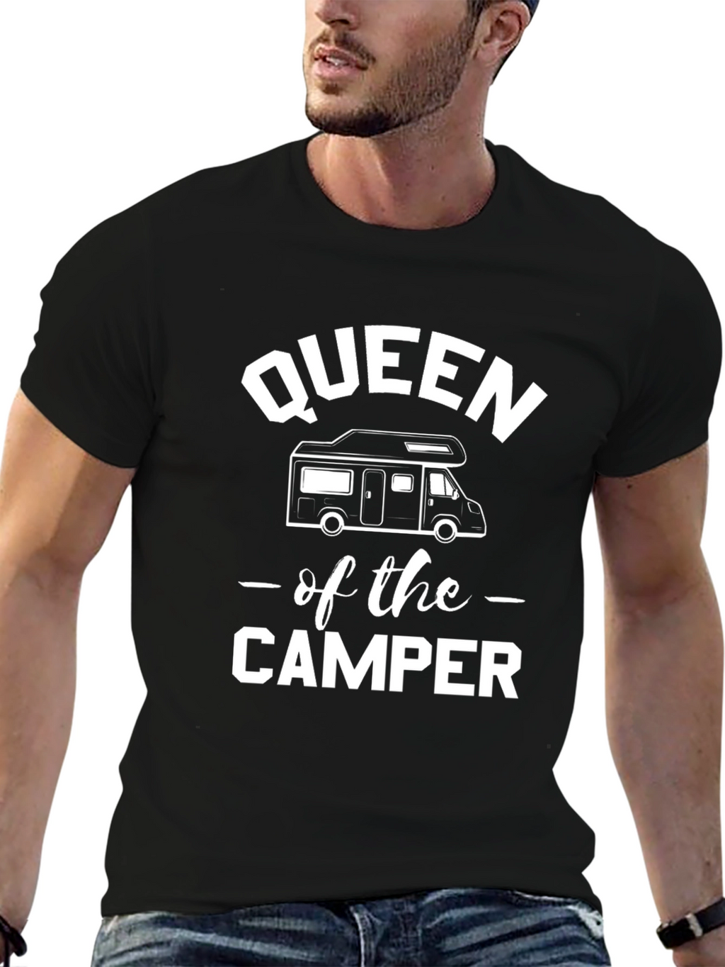 Queen of the Camper Graphic T-Shirt - RV Life