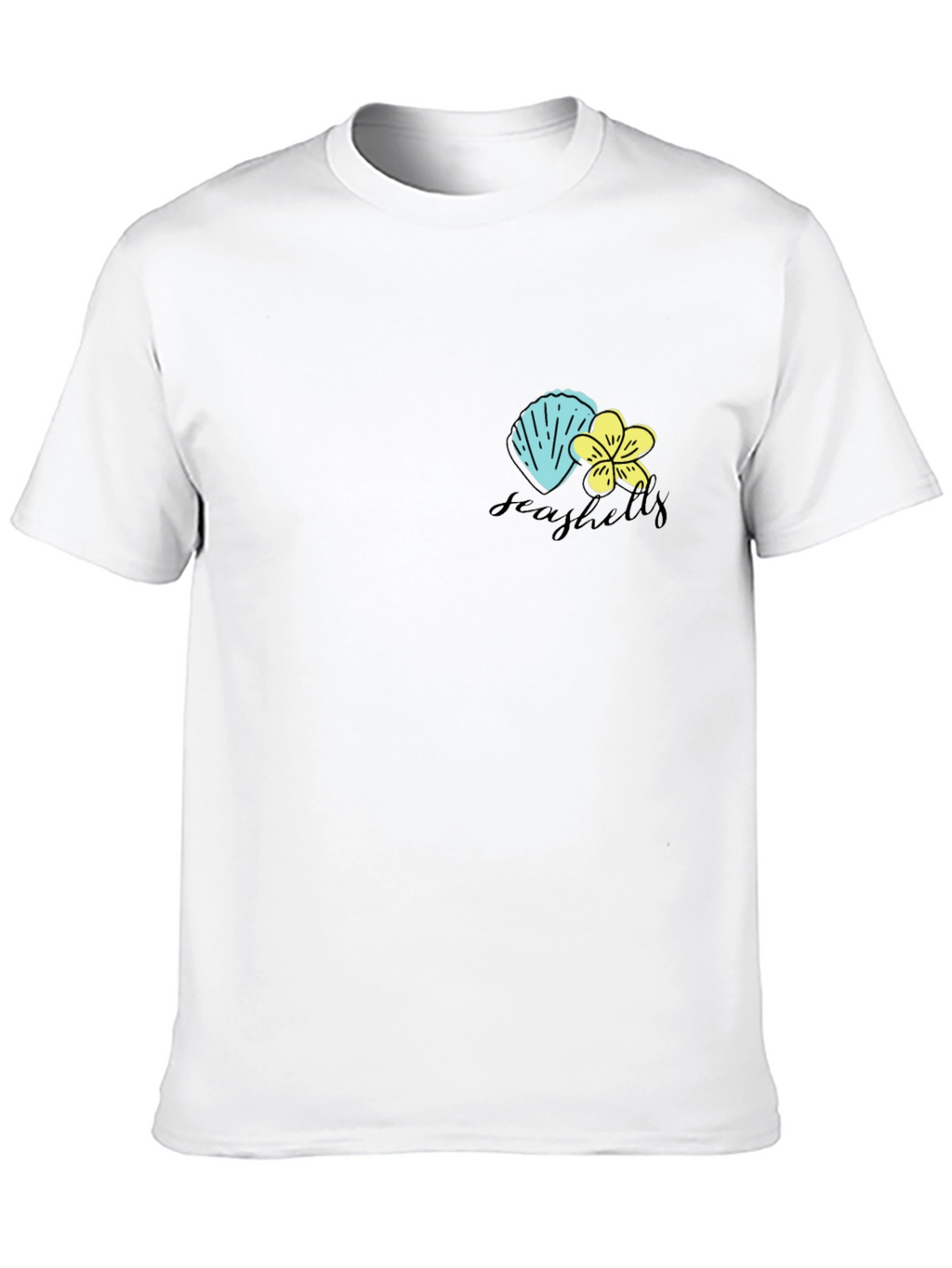 Seashells Graphic Print T-Shirt