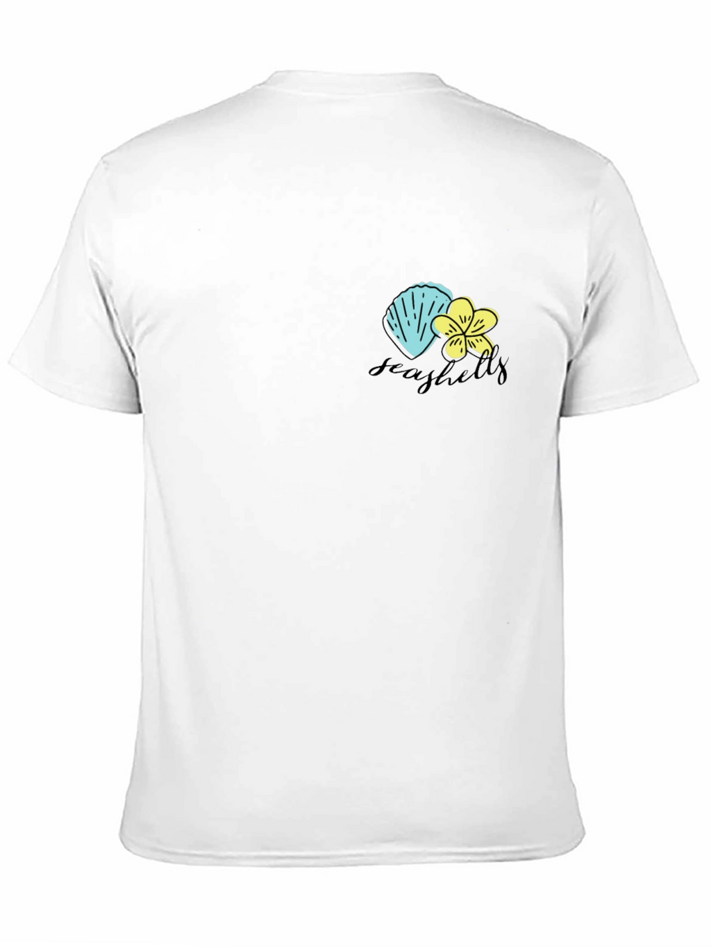 Seashells Graphic Print T-Shirt