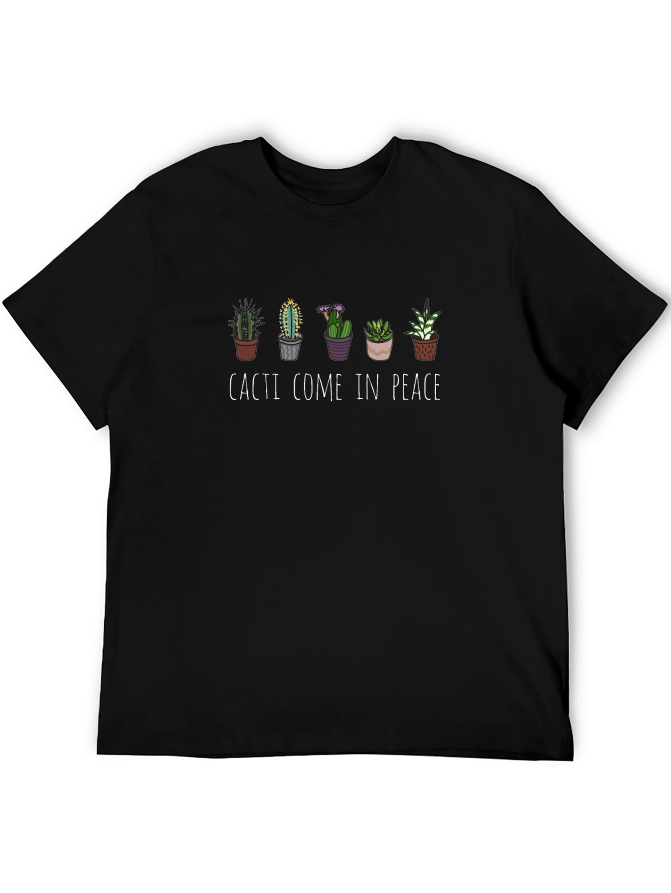 Cacti Come in Peace Graphic Tee