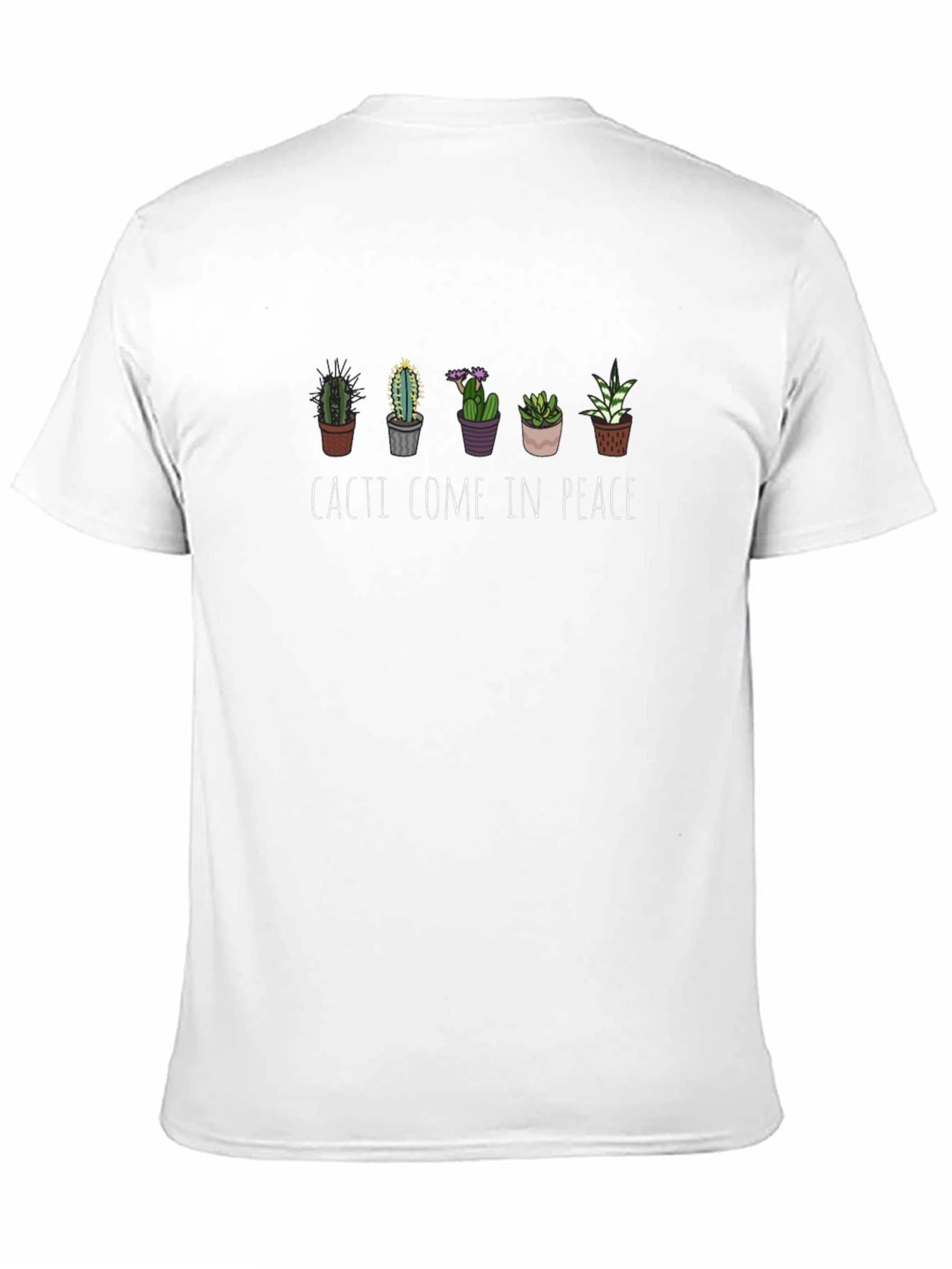 Cacti Come in Peace Graphic Tee