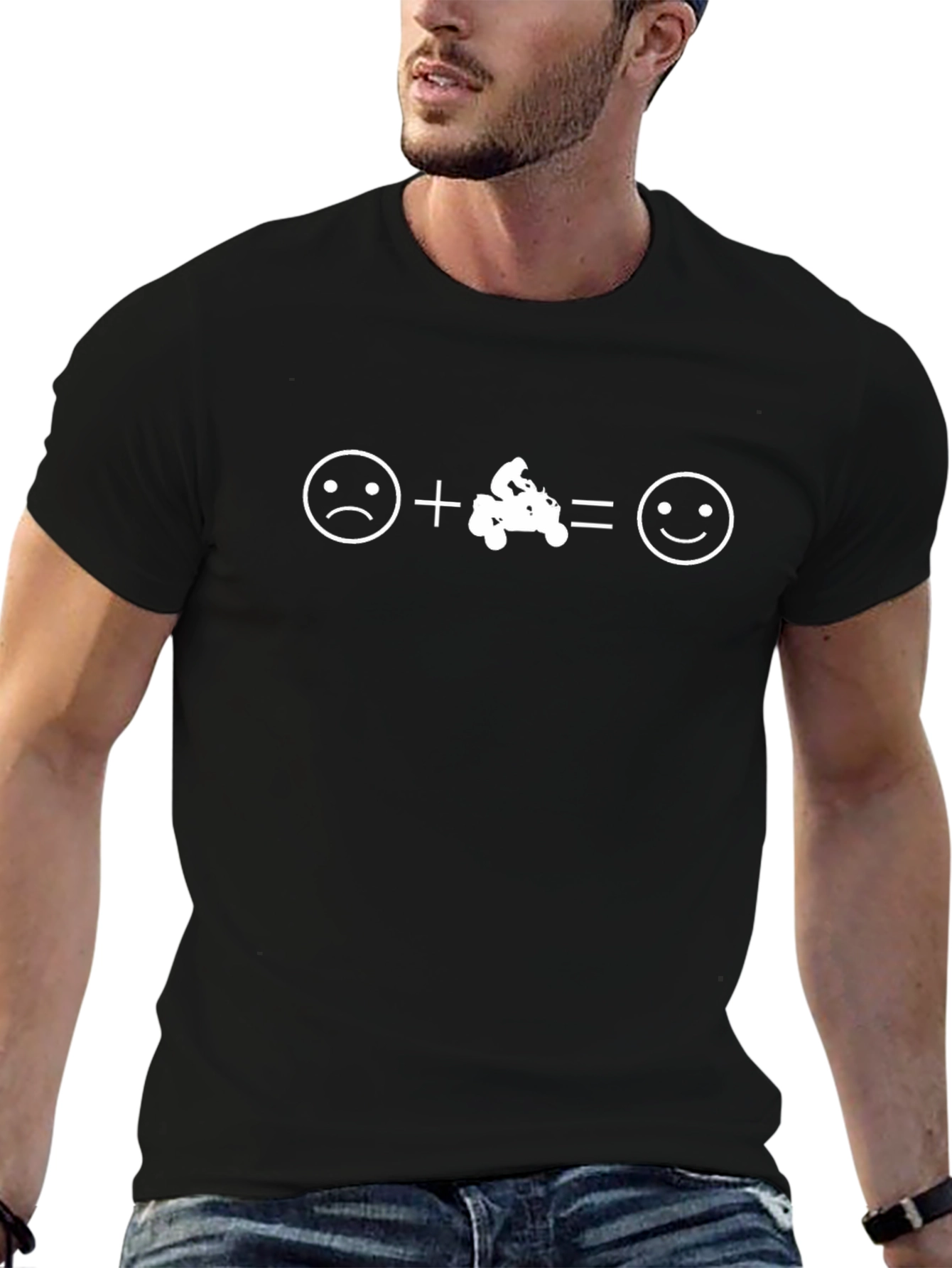 Happy ATV Rider T-Shirt