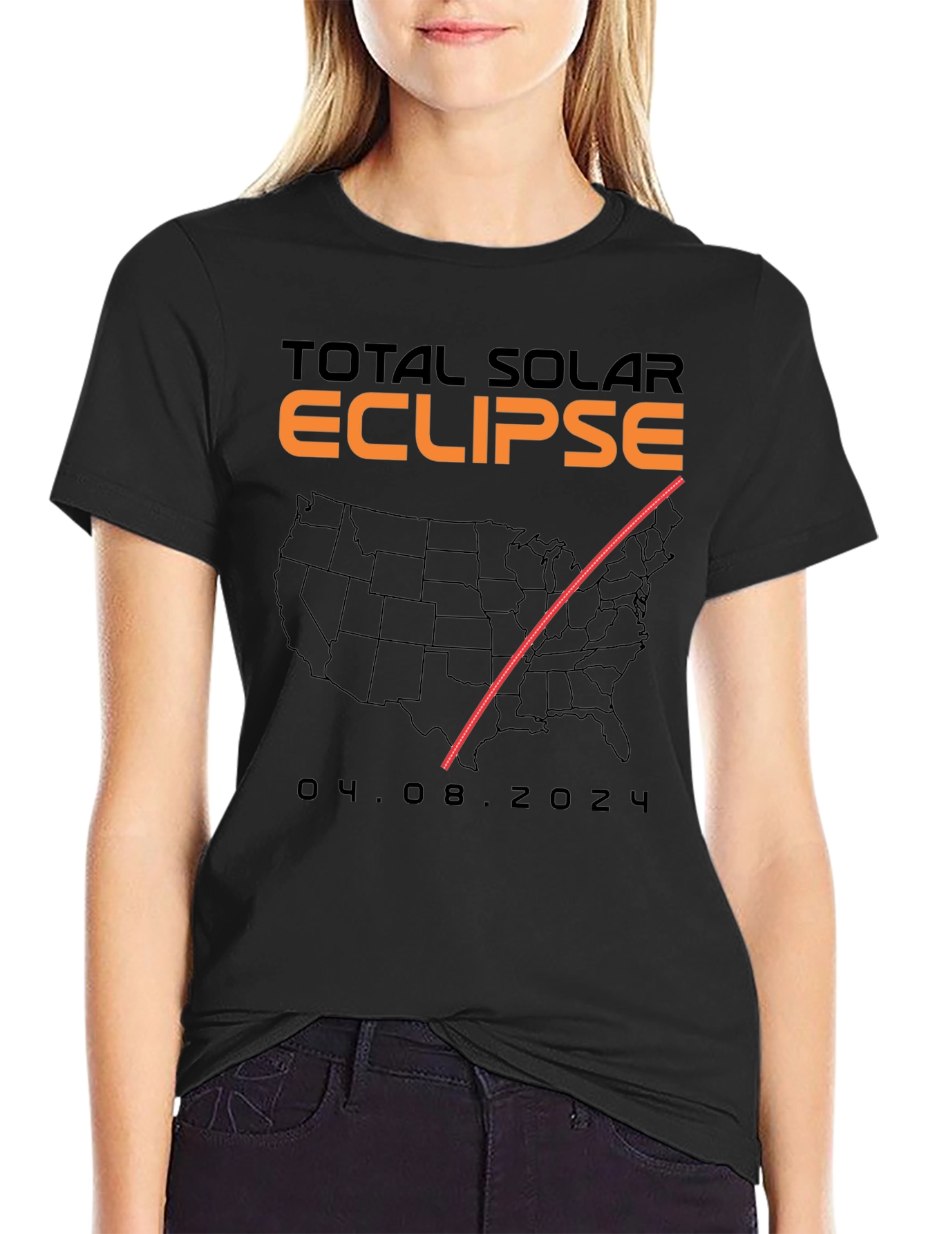 Total Solar Eclipse 2024 T-Shirt
