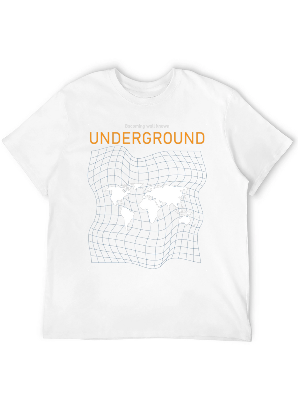 Underground World Map Black Graphic Tee