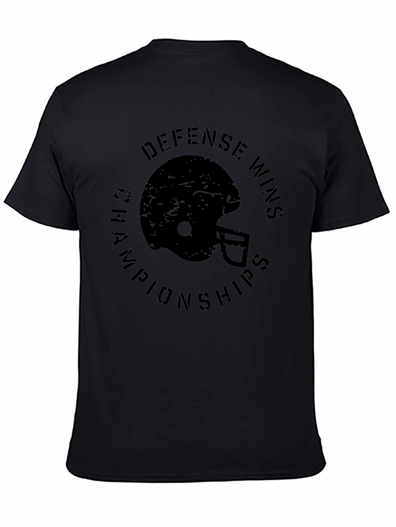 Defense Wins Championships Black T-Shirt