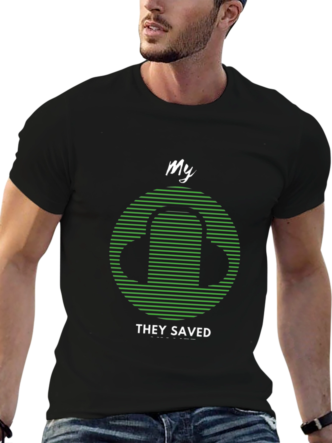 My Headphones Saved Me T-Shirt