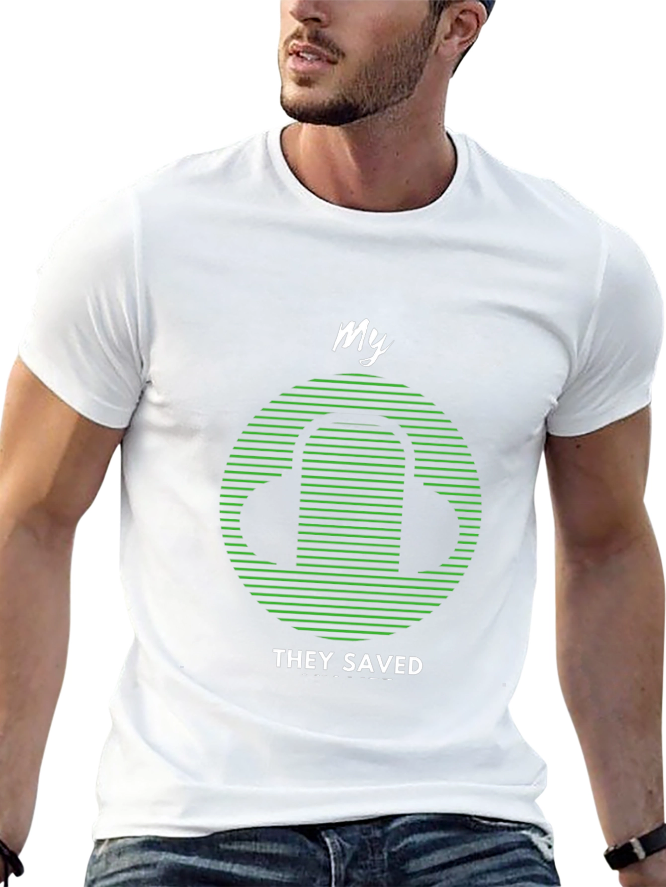 My Headphones Saved Me T-Shirt