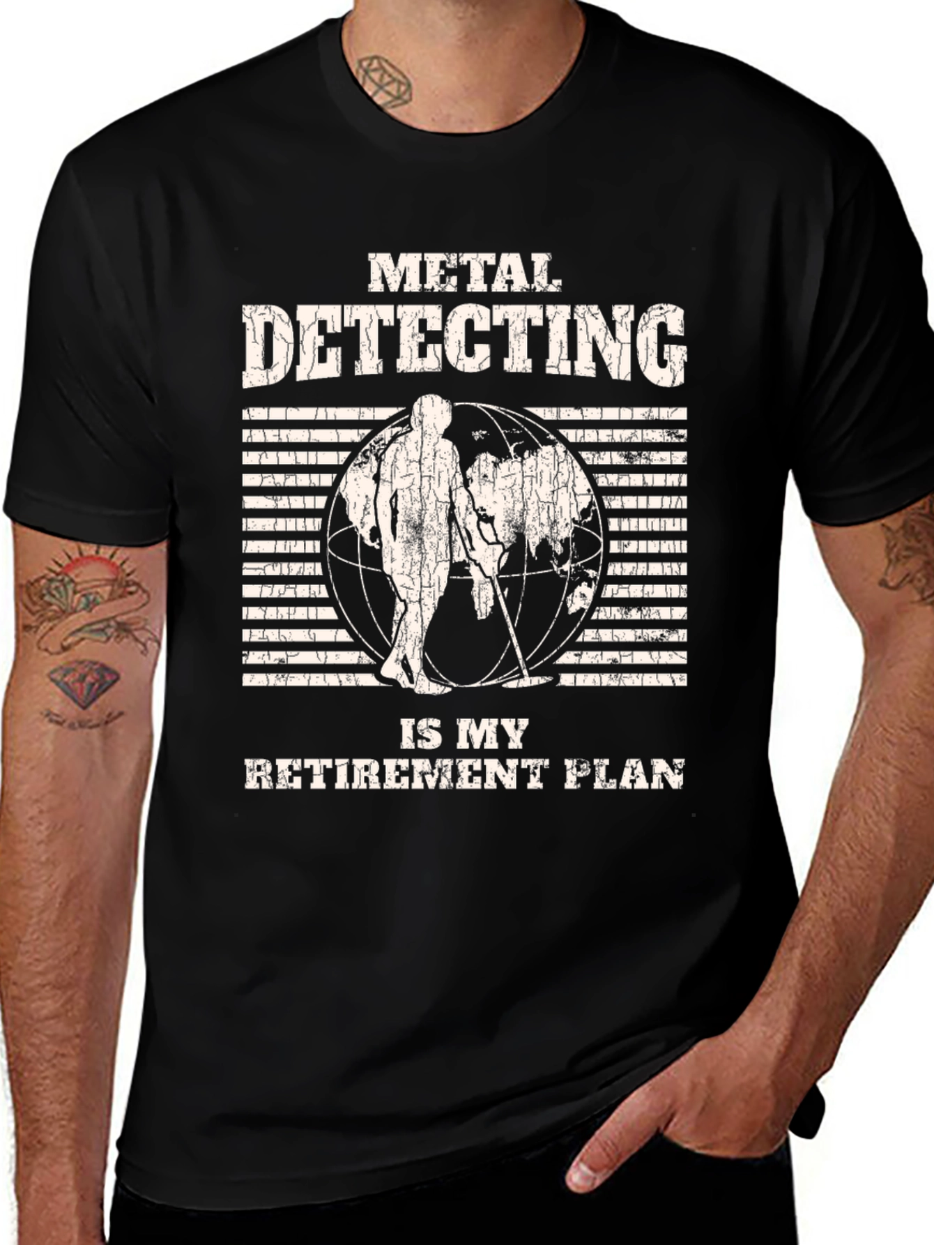 Metal Detecting Retirement Plan T-Shirt