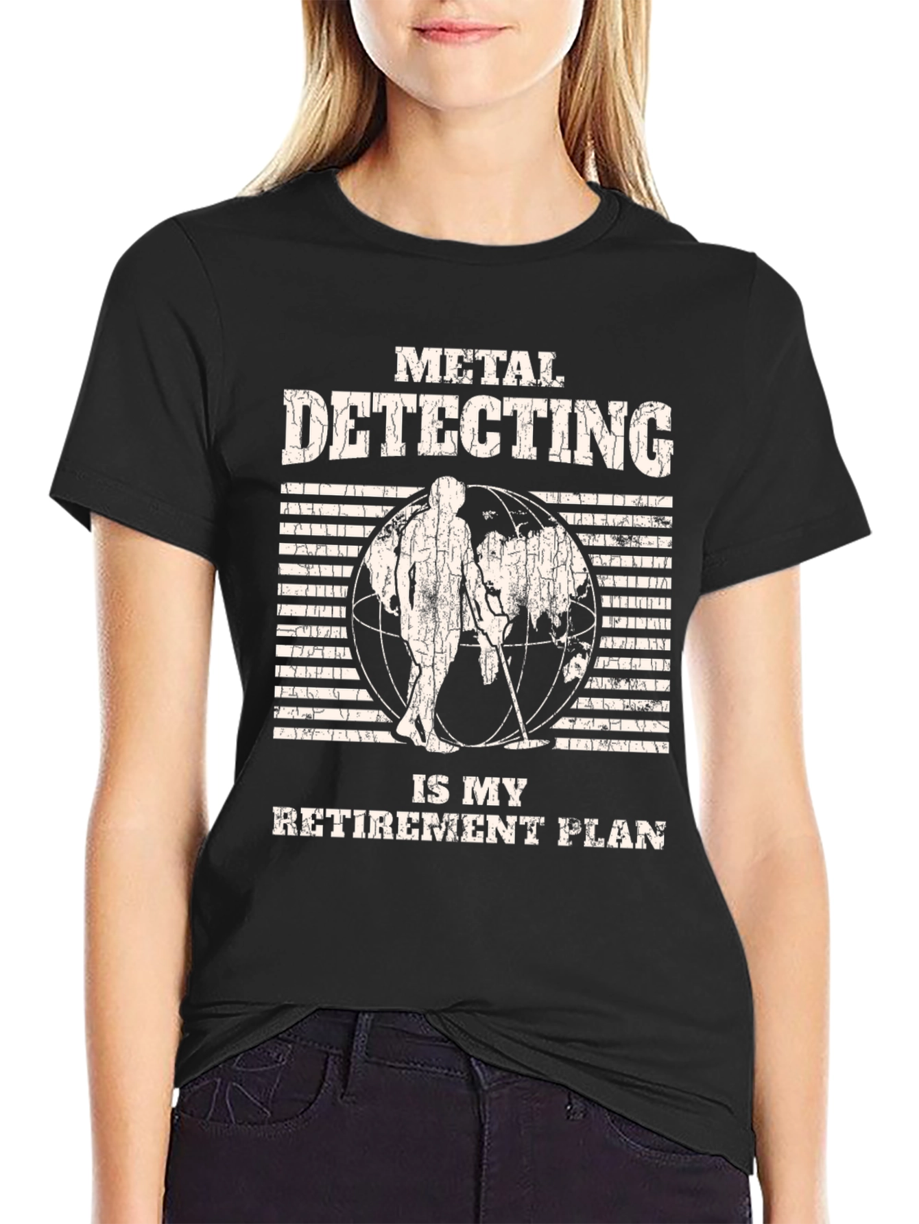 Metal Detecting Retirement Plan T-Shirt