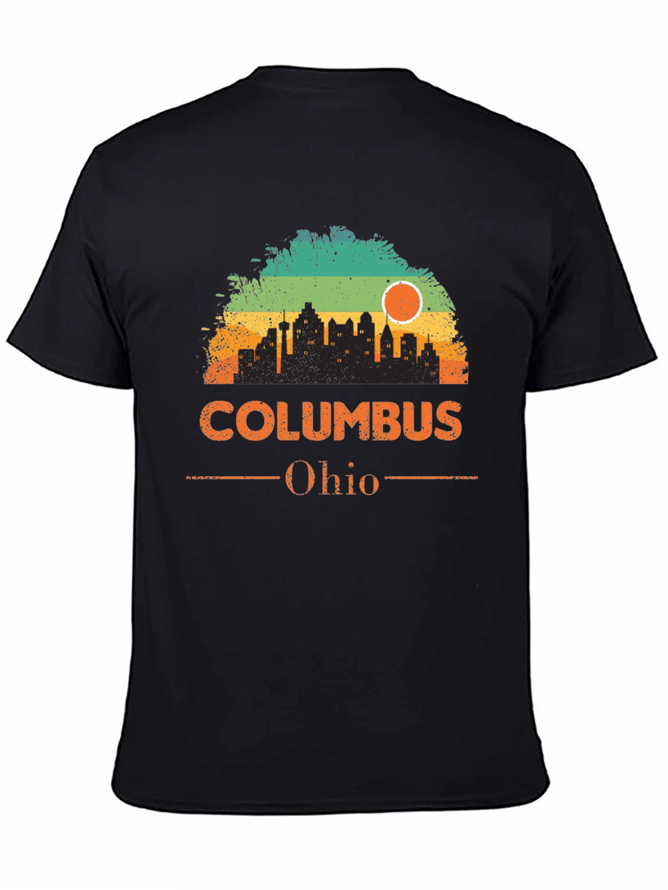 Columbus Ohio Skyline Graphic T-Shirt