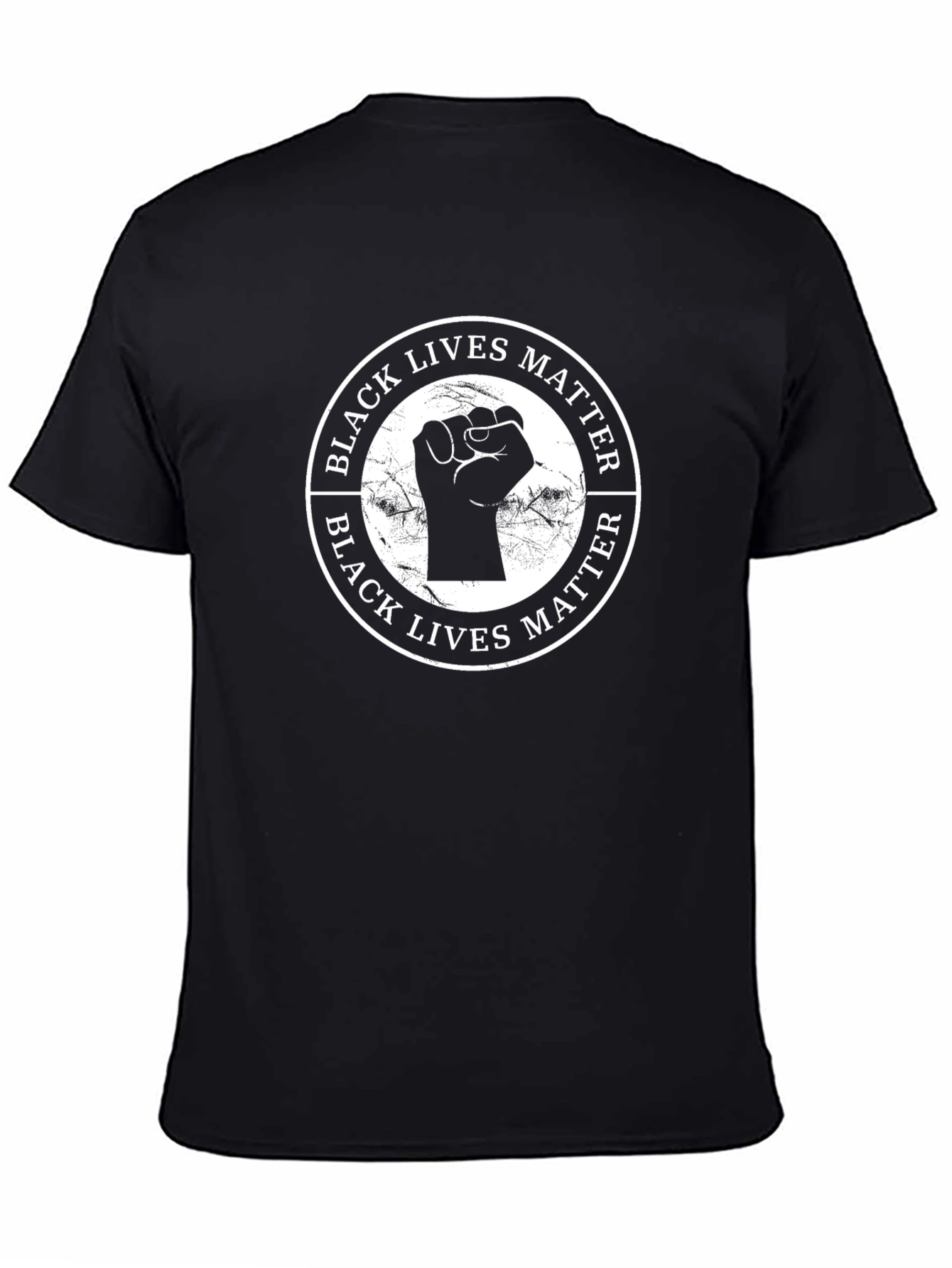 Black Lives Matter Fist Graphic Tee - BLM Protest Shirt