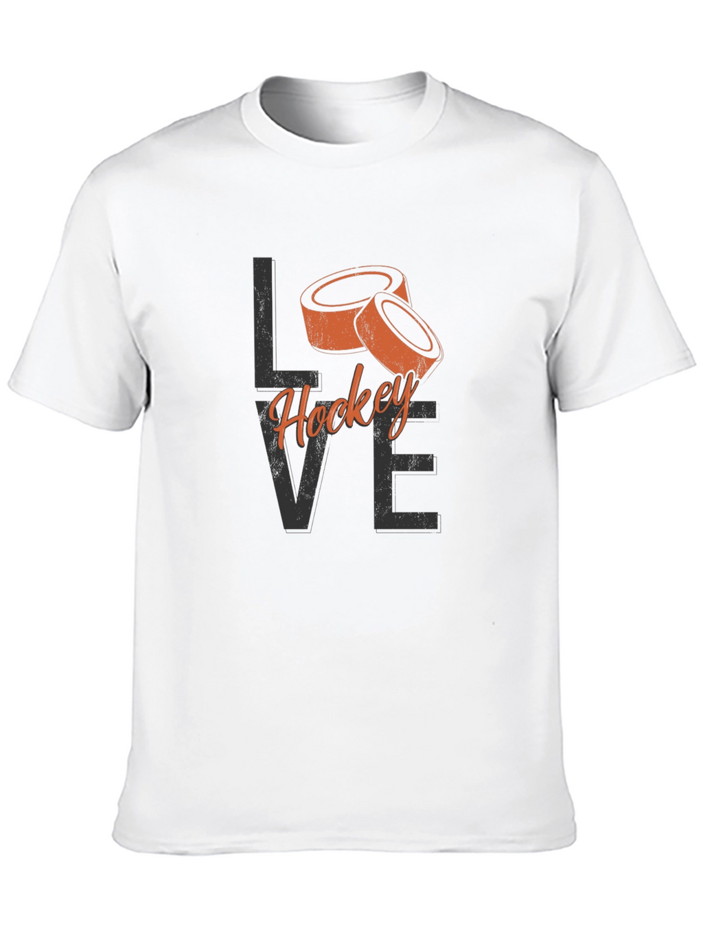 Love Hockey Graphic T-Shirt - Stylish Fan Apparel