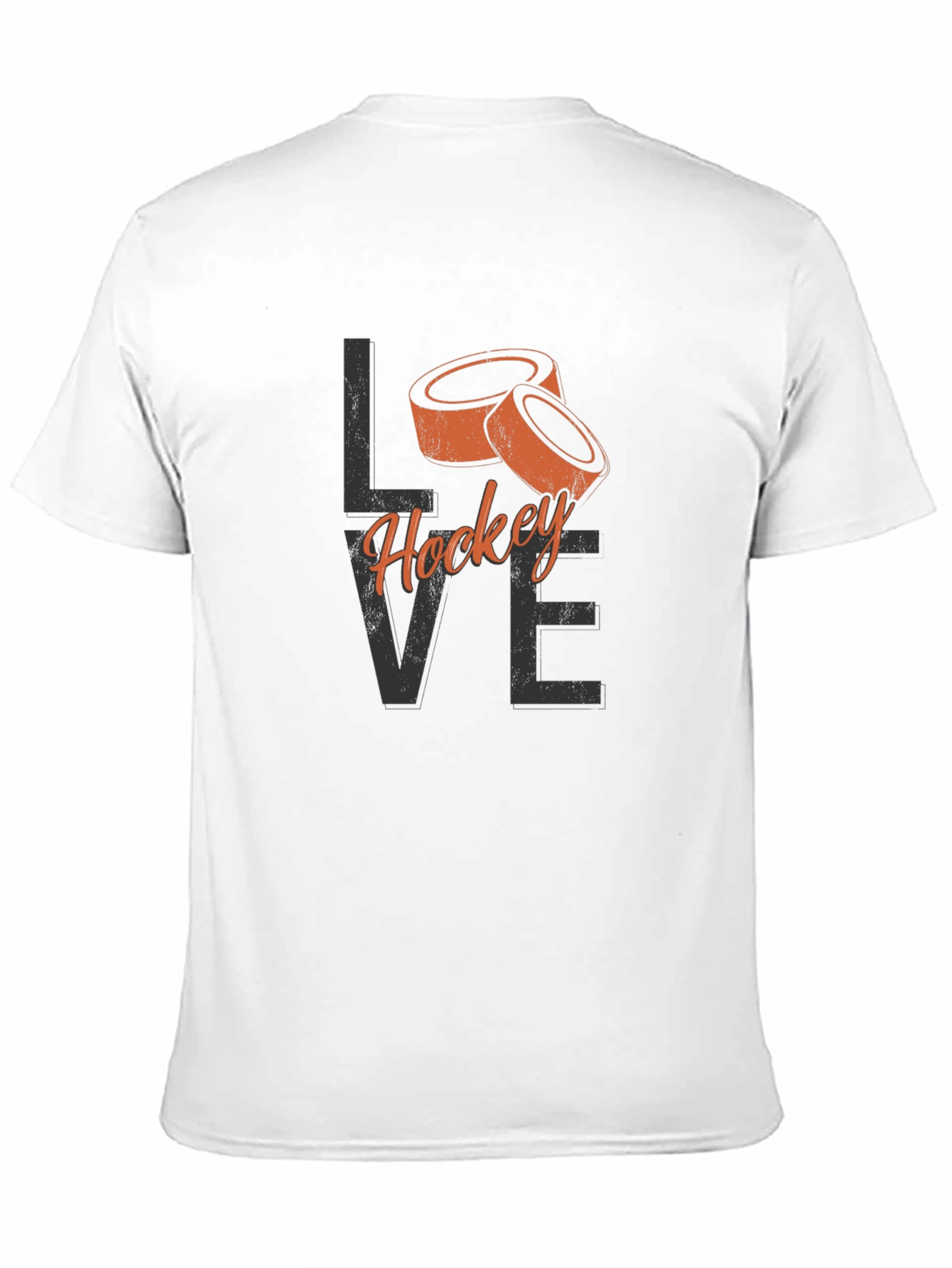 Love Hockey Graphic T-Shirt - Stylish Fan Apparel