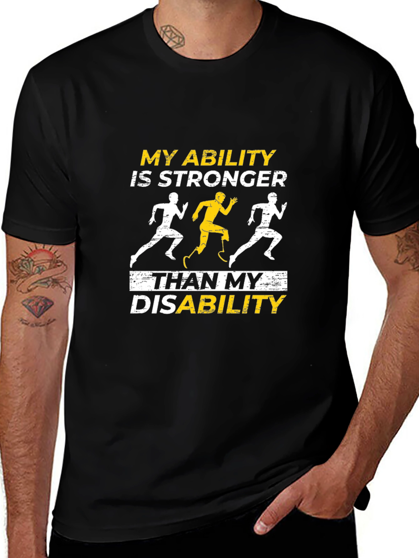 Inspirational Ability Disability T-Shirt
