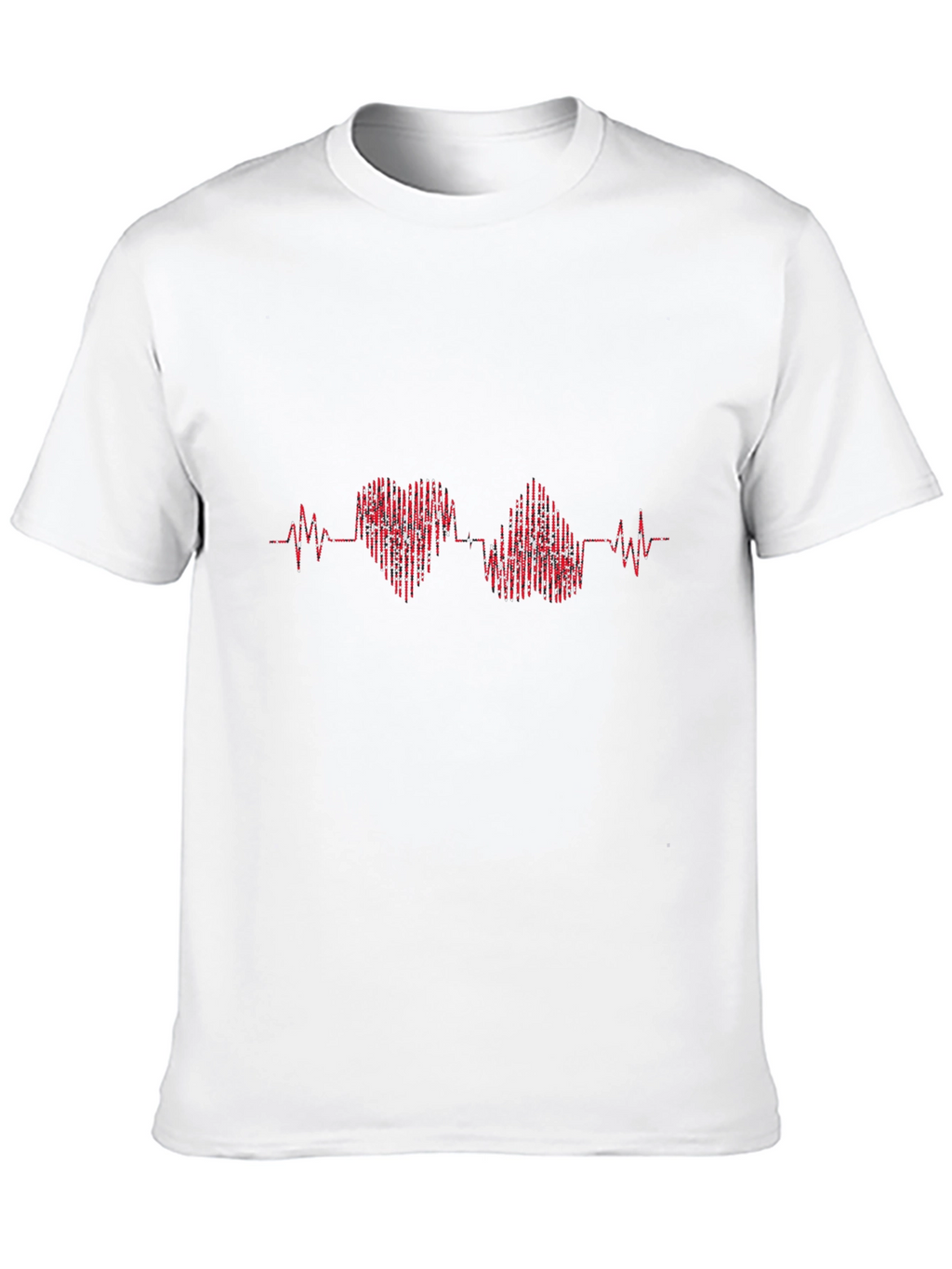 Heartbeat Heart Graphic T-Shirt