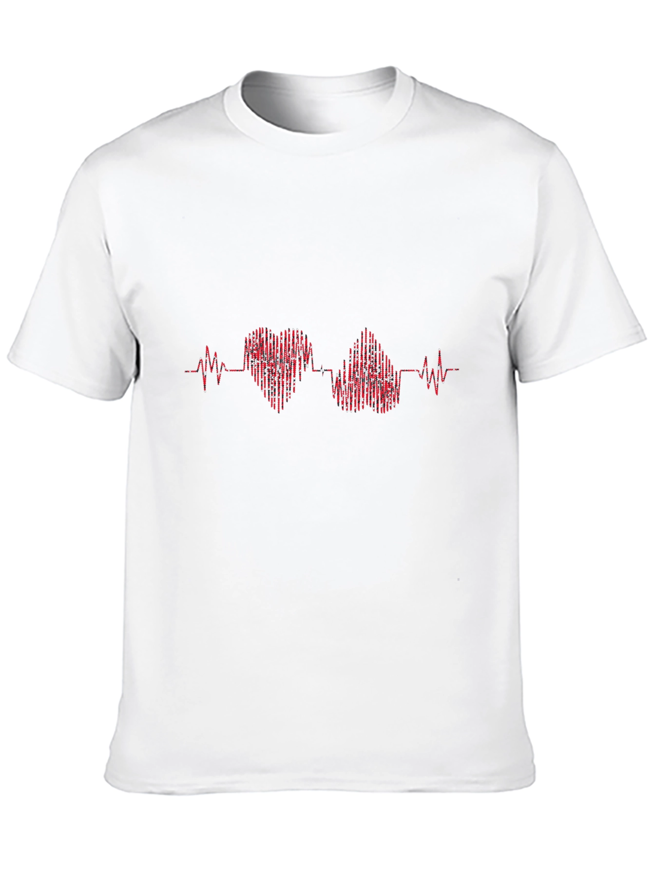 Heartbeat Heart Graphic T-Shirt