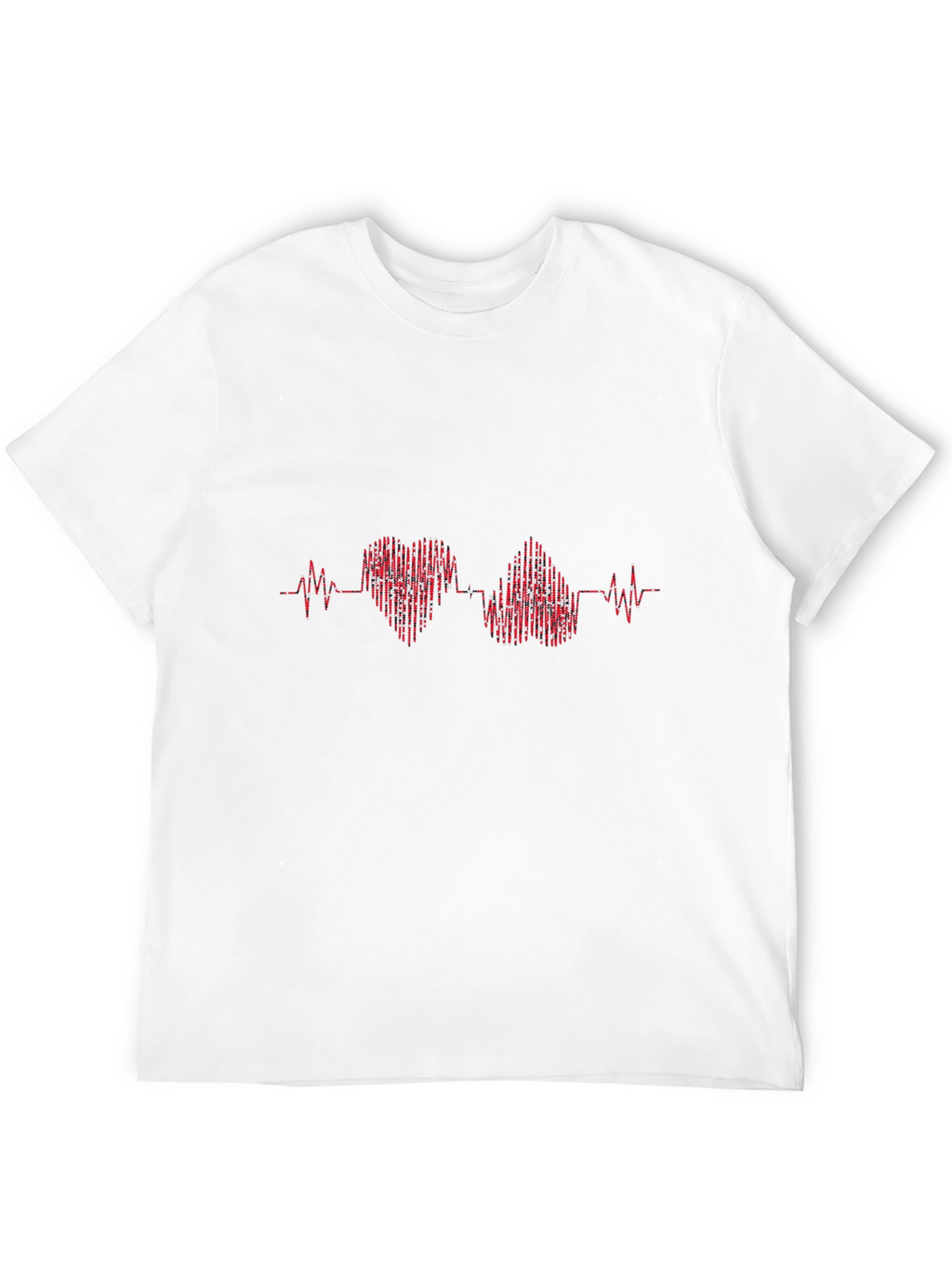 Heartbeat Heart Graphic T-Shirt