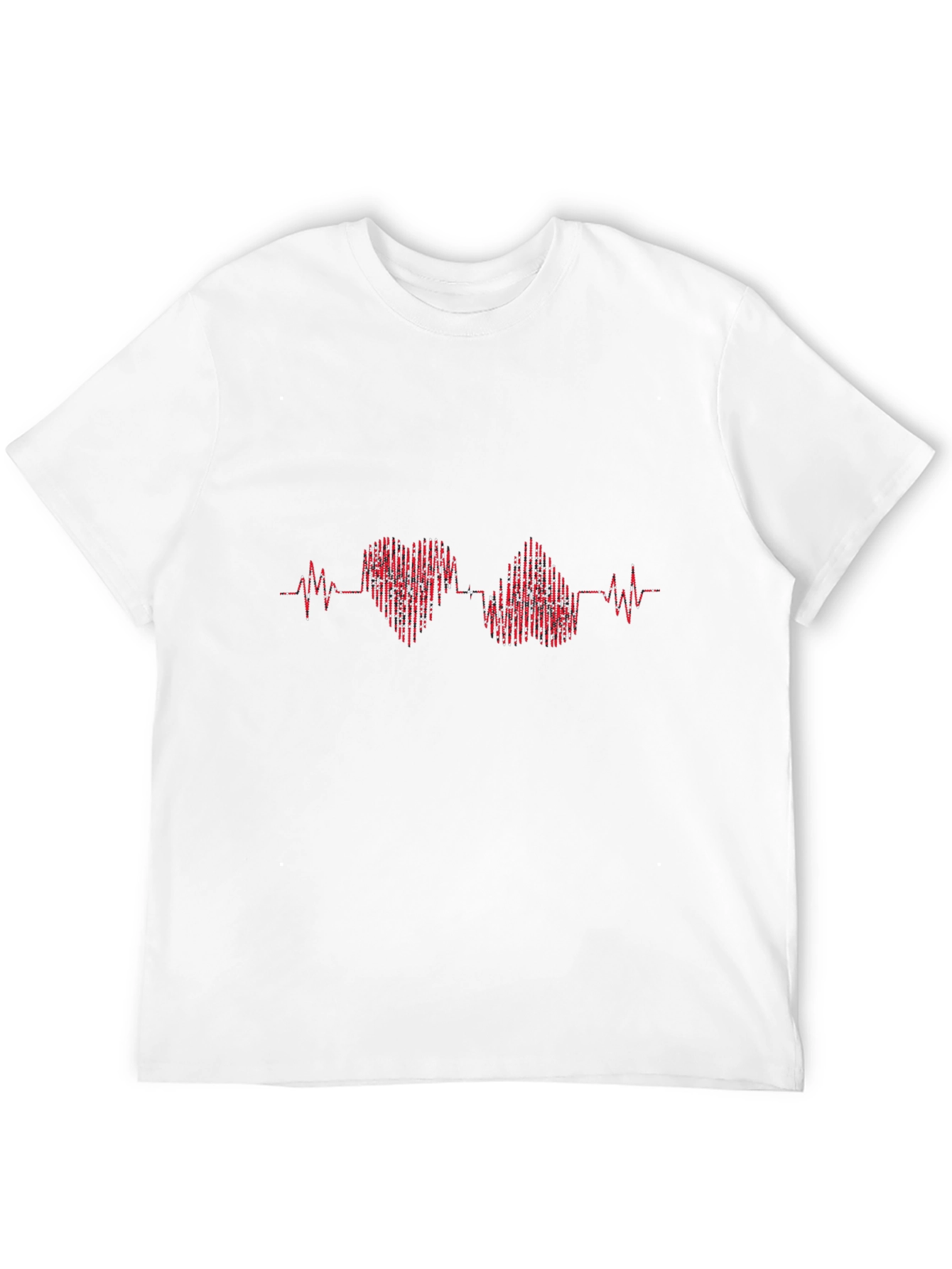 Heartbeat Heart Graphic T-Shirt