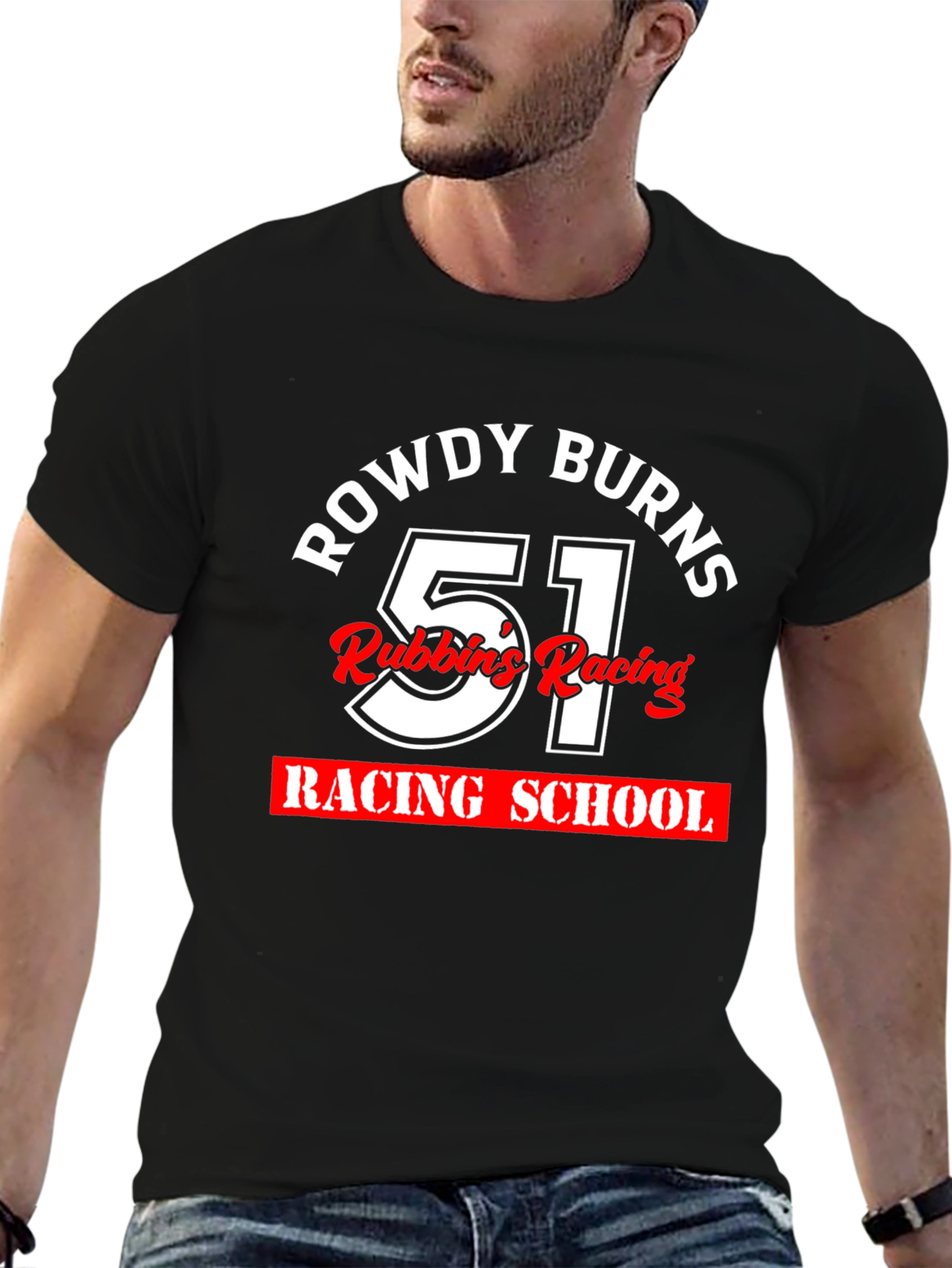 Rowdy Burns Racing School T-Shirt