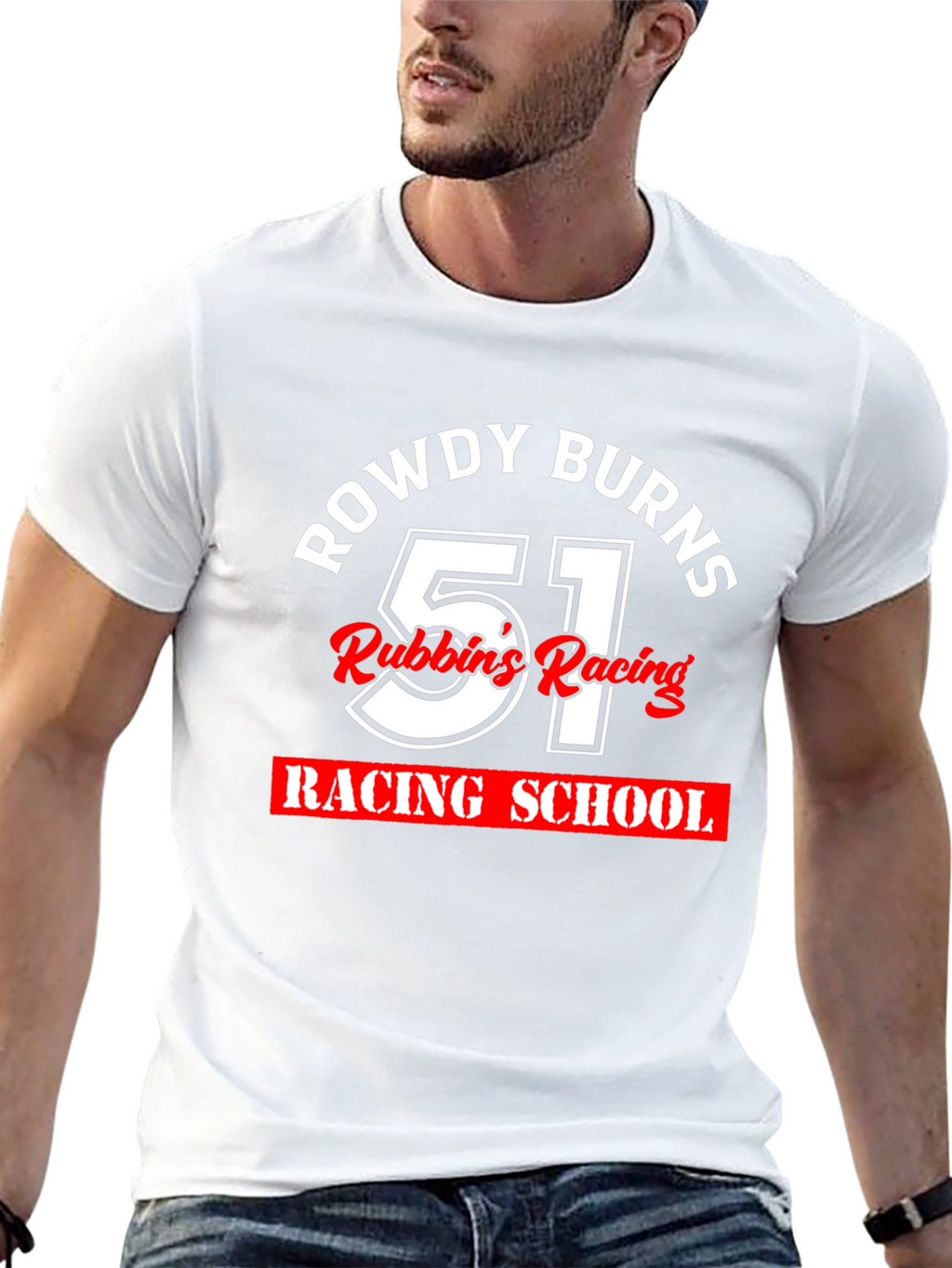 Rowdy Burns Racing School T-Shirt