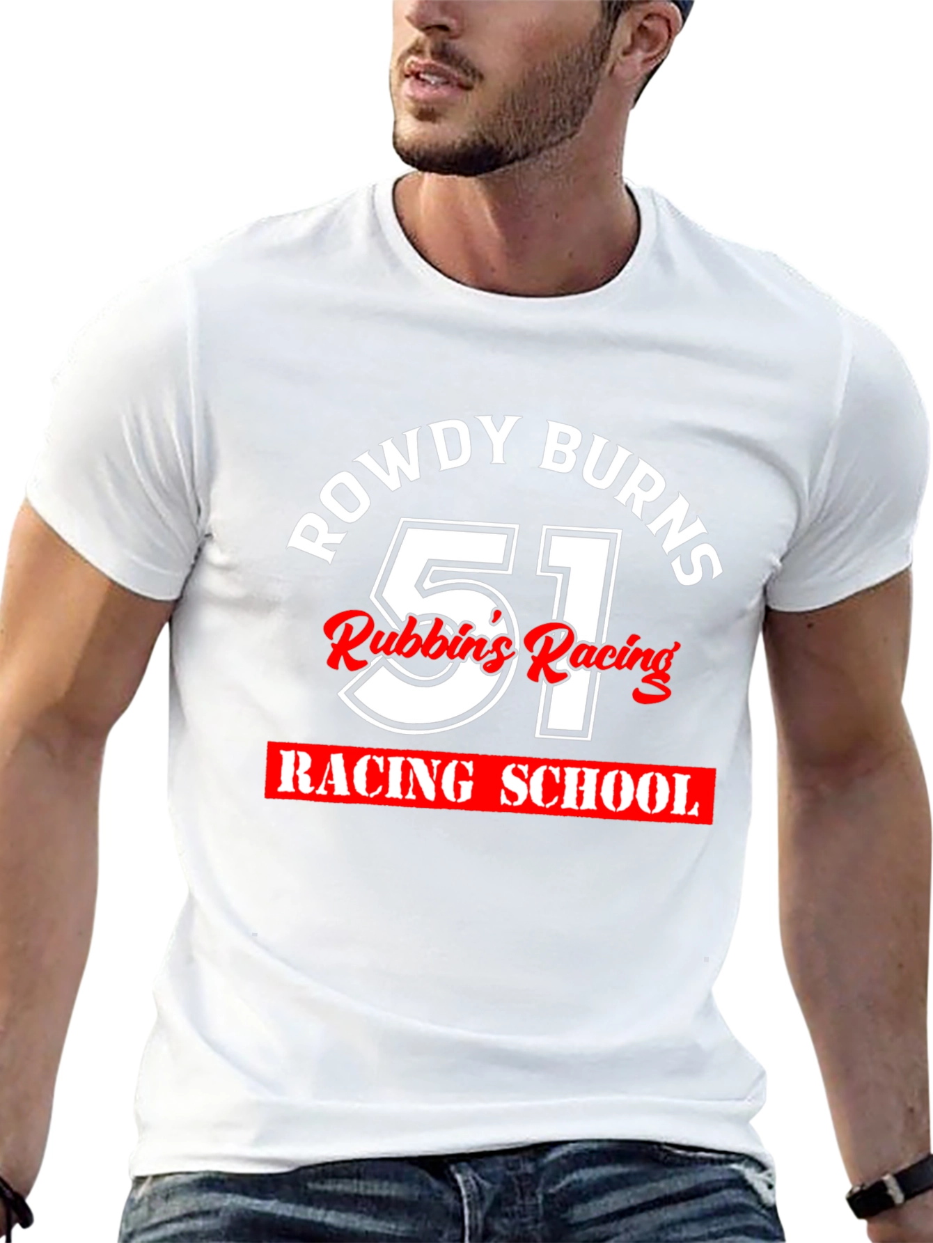 Rowdy Burns Racing School T-Shirt