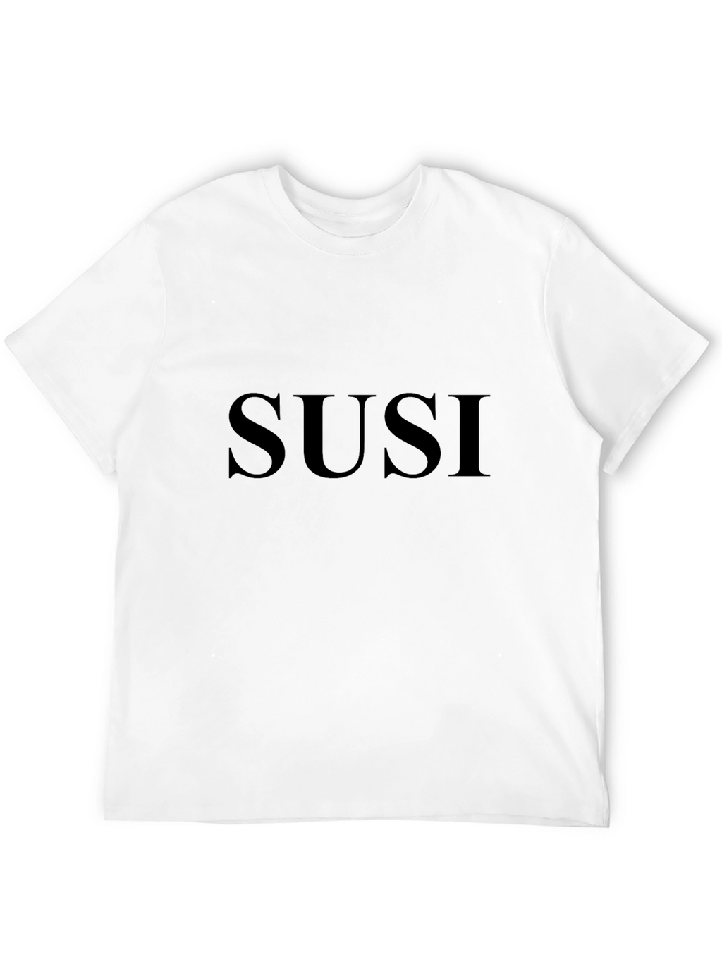 SUSI Black T-Shirt - Simple & Stylish
