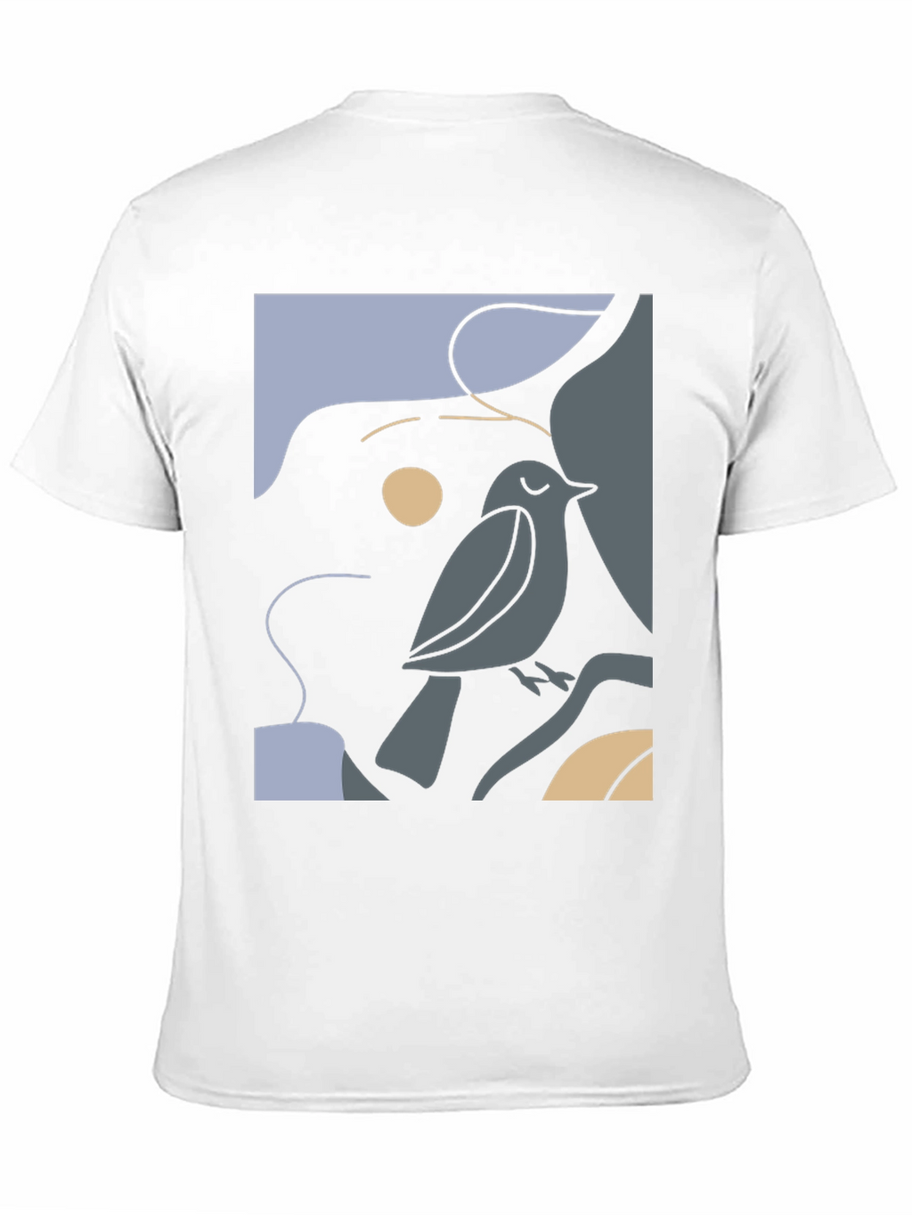 Abstract Bird Graphic Tee - Stylish & Unique!