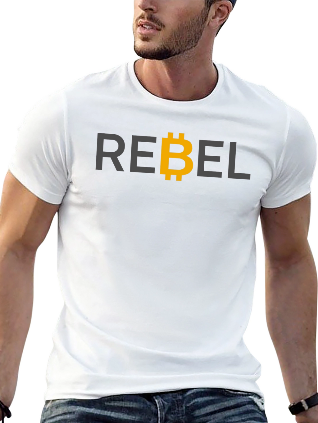 Bitcoin Rebel Graphic T-Shirt