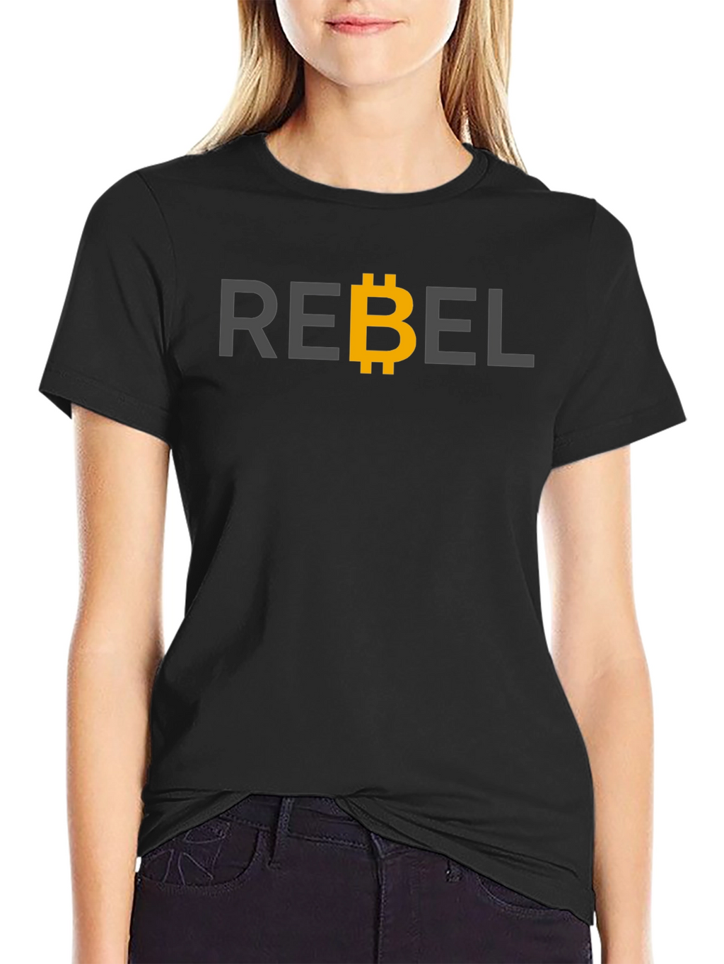 Bitcoin Rebel Graphic T-Shirt
