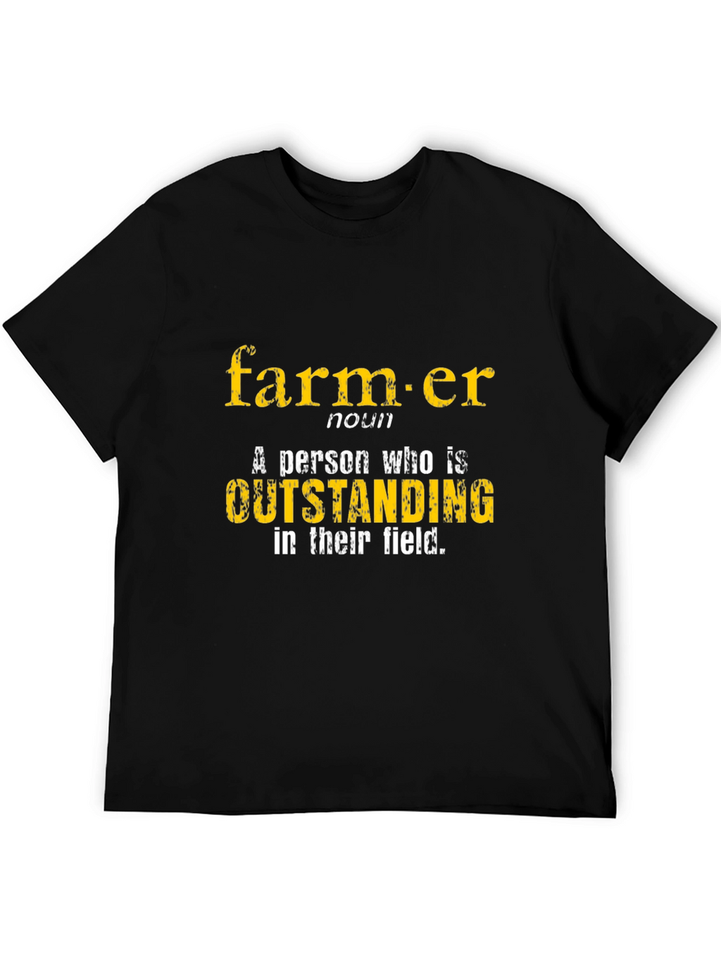 Farmer Definition Graphic Tee - Outstanding in Their Field