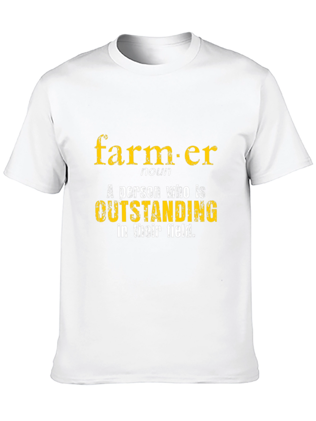Farmer Definition Graphic Tee - Outstanding in Their Field