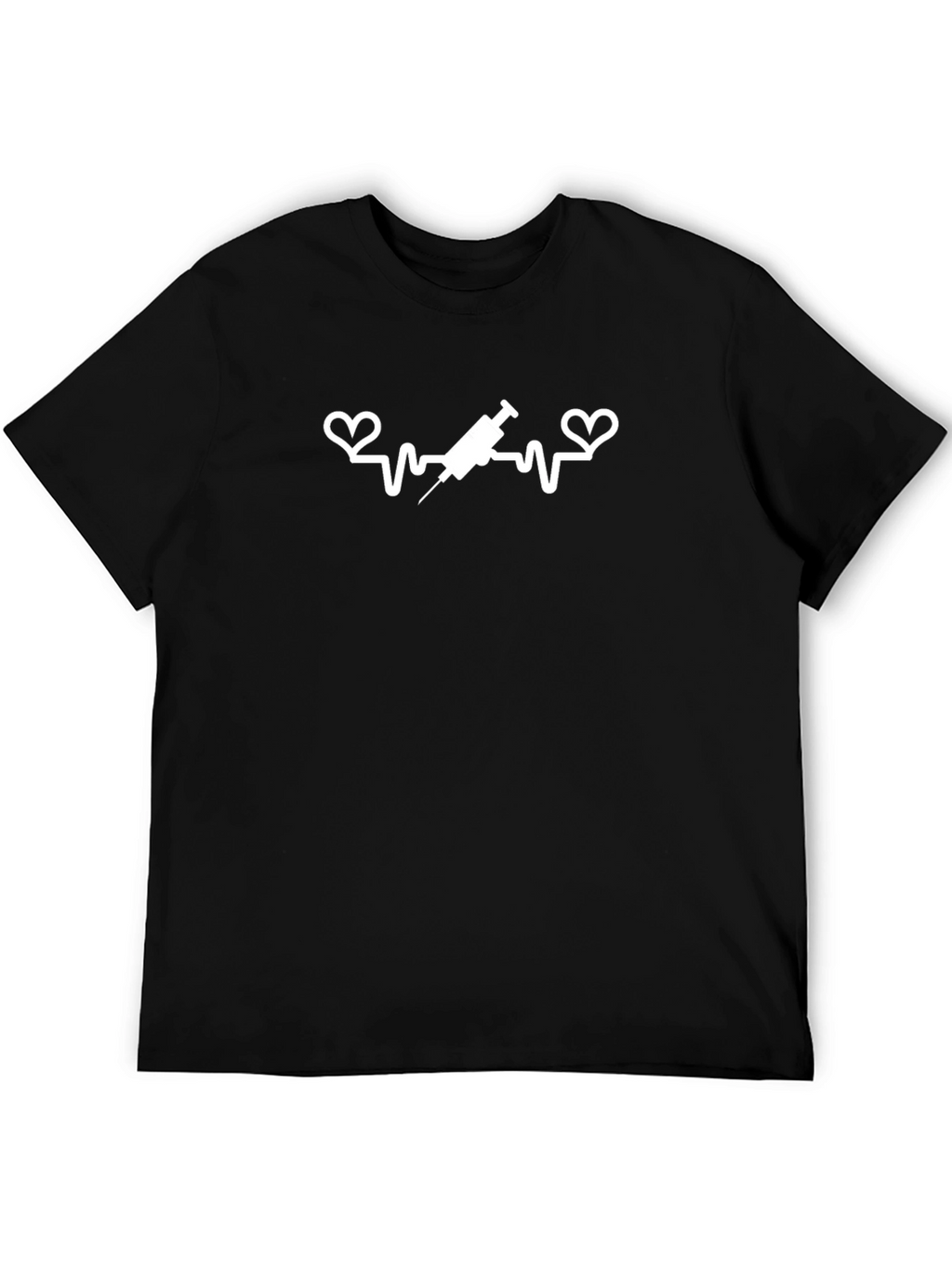 Nurse Heartbeat Syringe T-Shirt