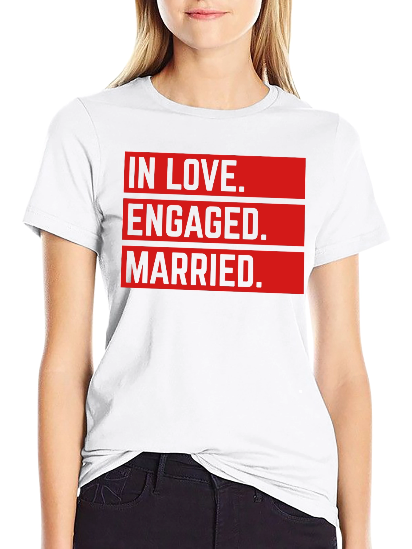 In Love Engaged Married T-Shirt