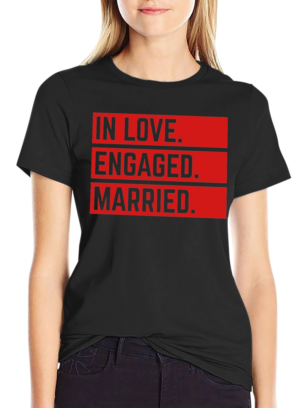 In Love Engaged Married T-Shirt