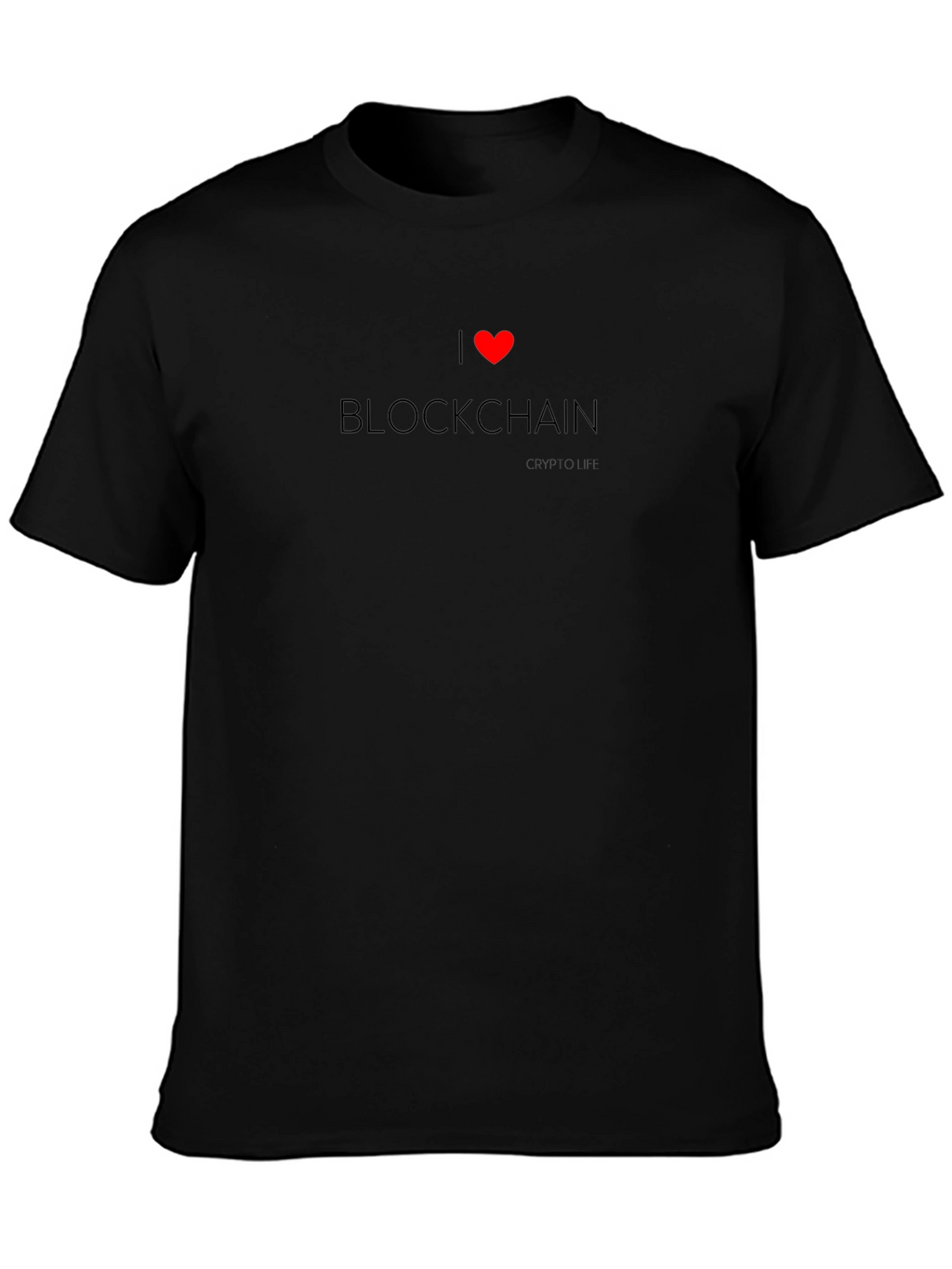 I Heart Blockchain T-Shirt - Crypto Enthusiast Tee