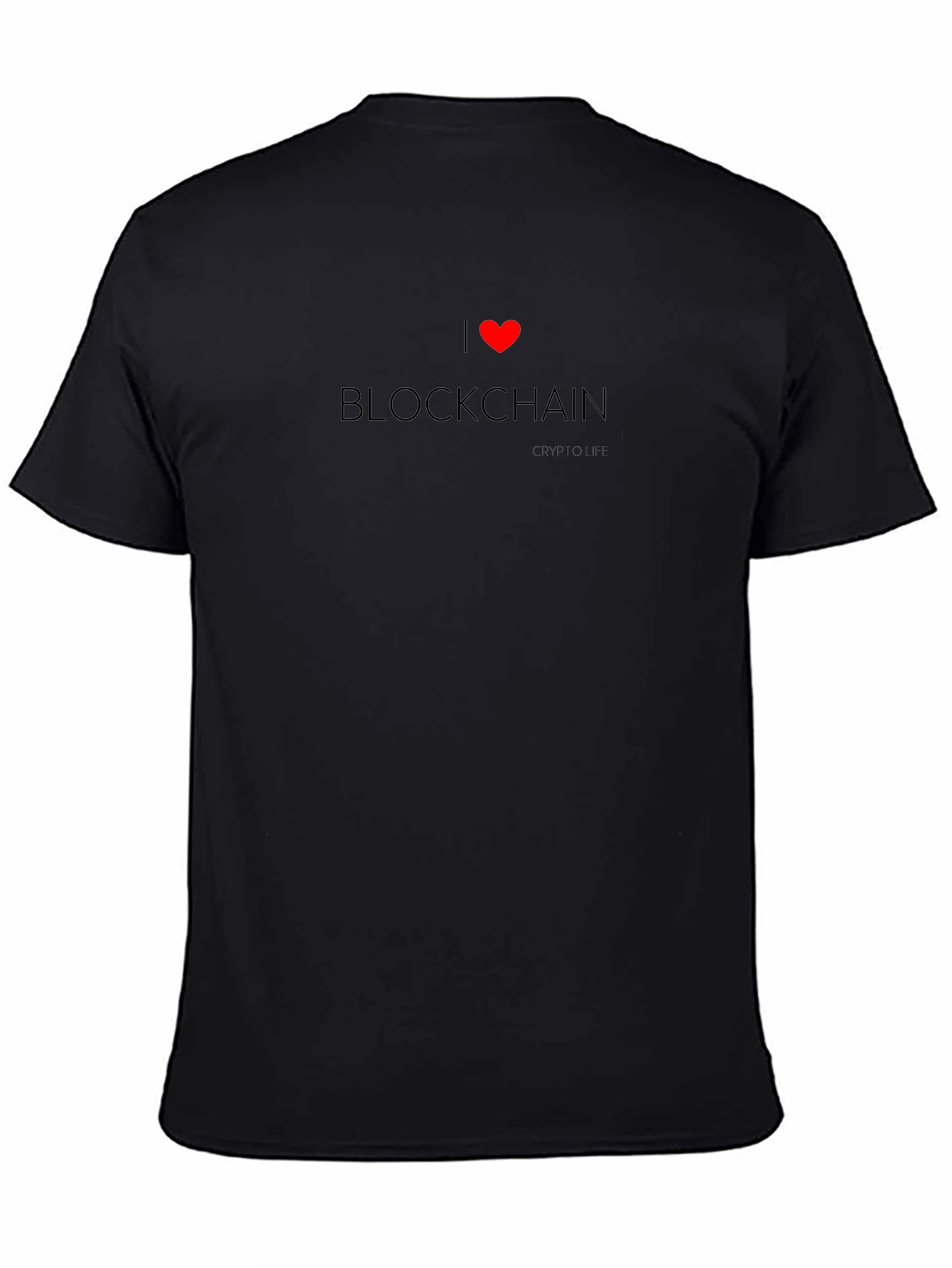 I Heart Blockchain T-Shirt - Crypto Enthusiast Tee