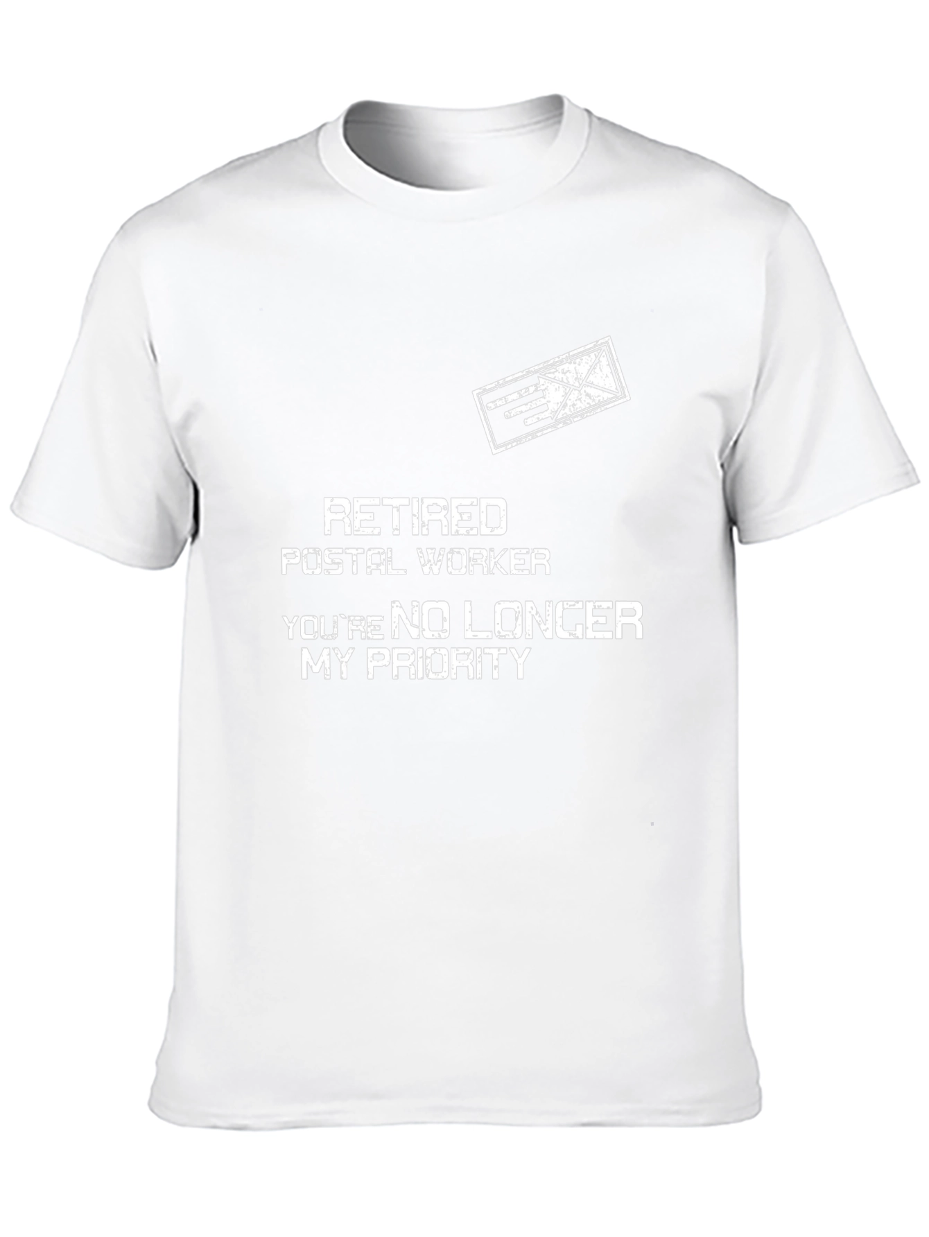 Retired Postal Worker Graphic T-Shirt