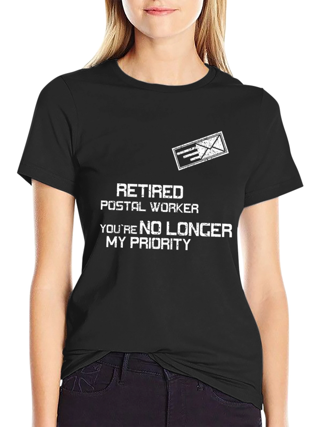 Retired Postal Worker Graphic T-Shirt