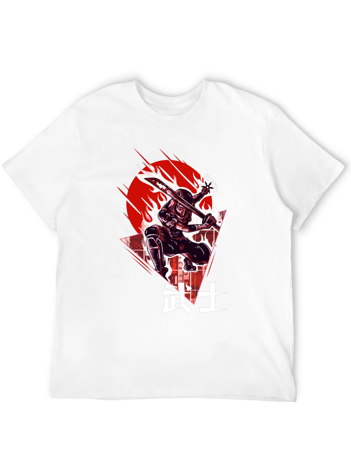 Ninja Warrior Graphic Tee - Martial Arts T-Shirt